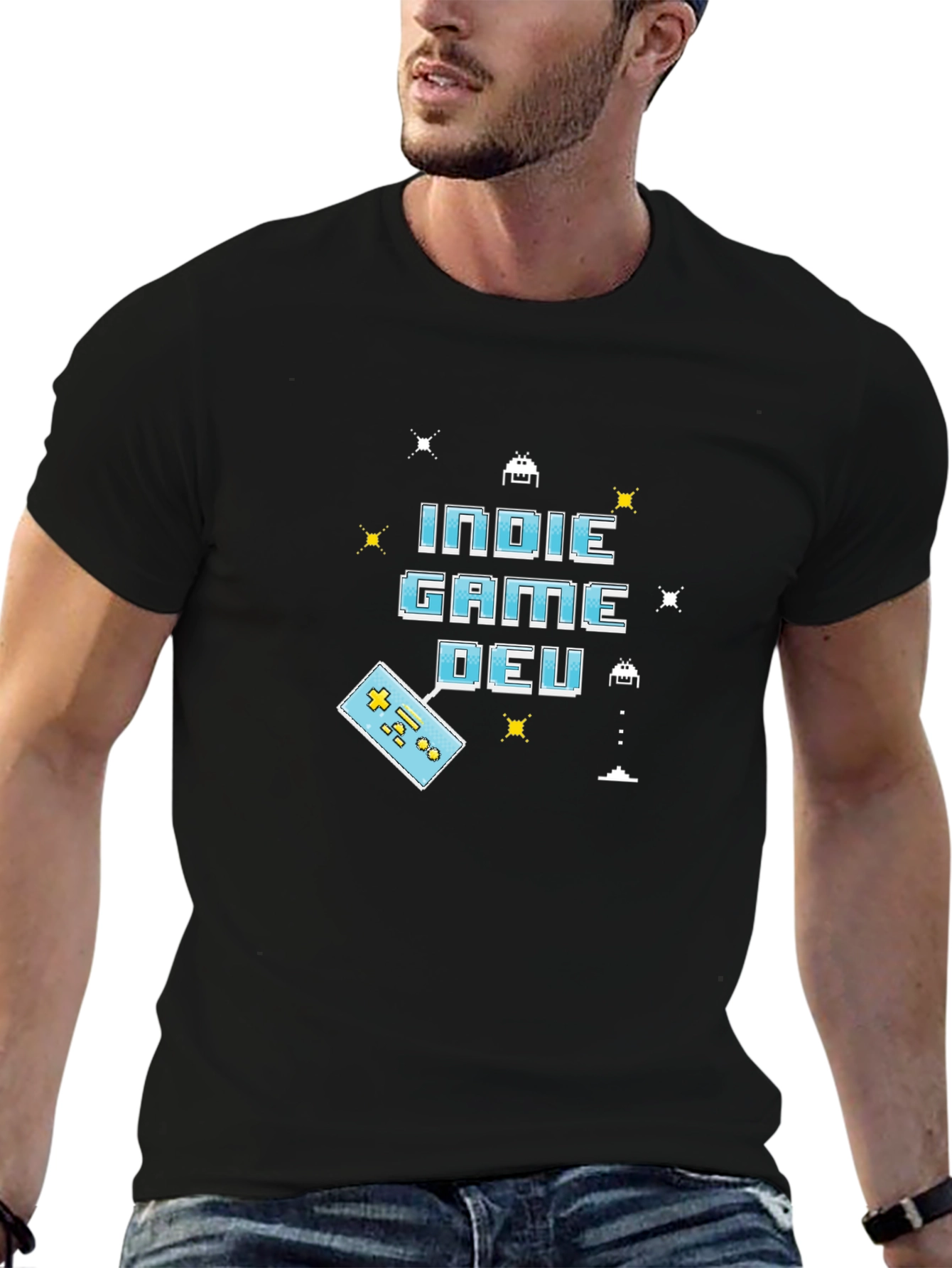 Indie Game Dev Black T-Shirt