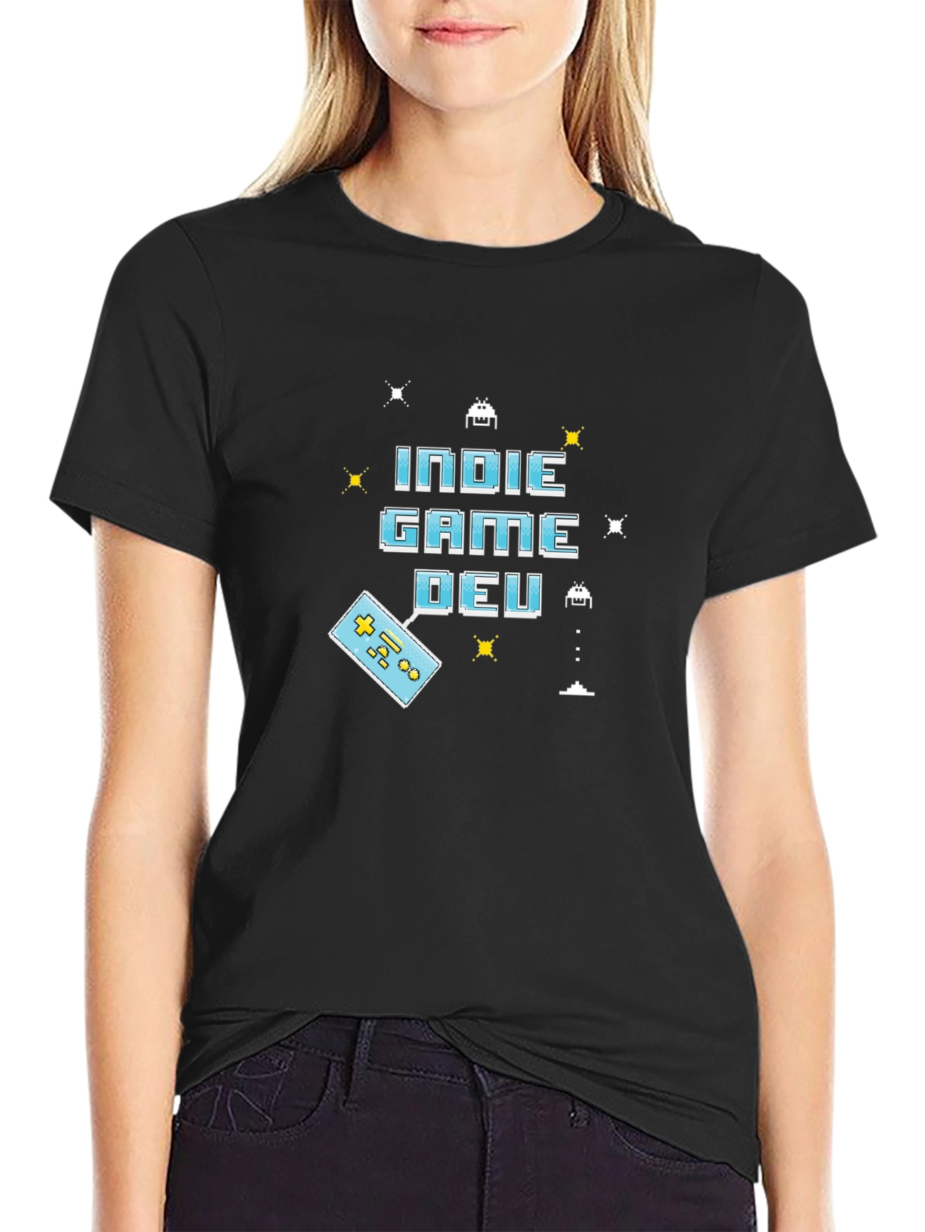 Indie Game Dev Black T-Shirt