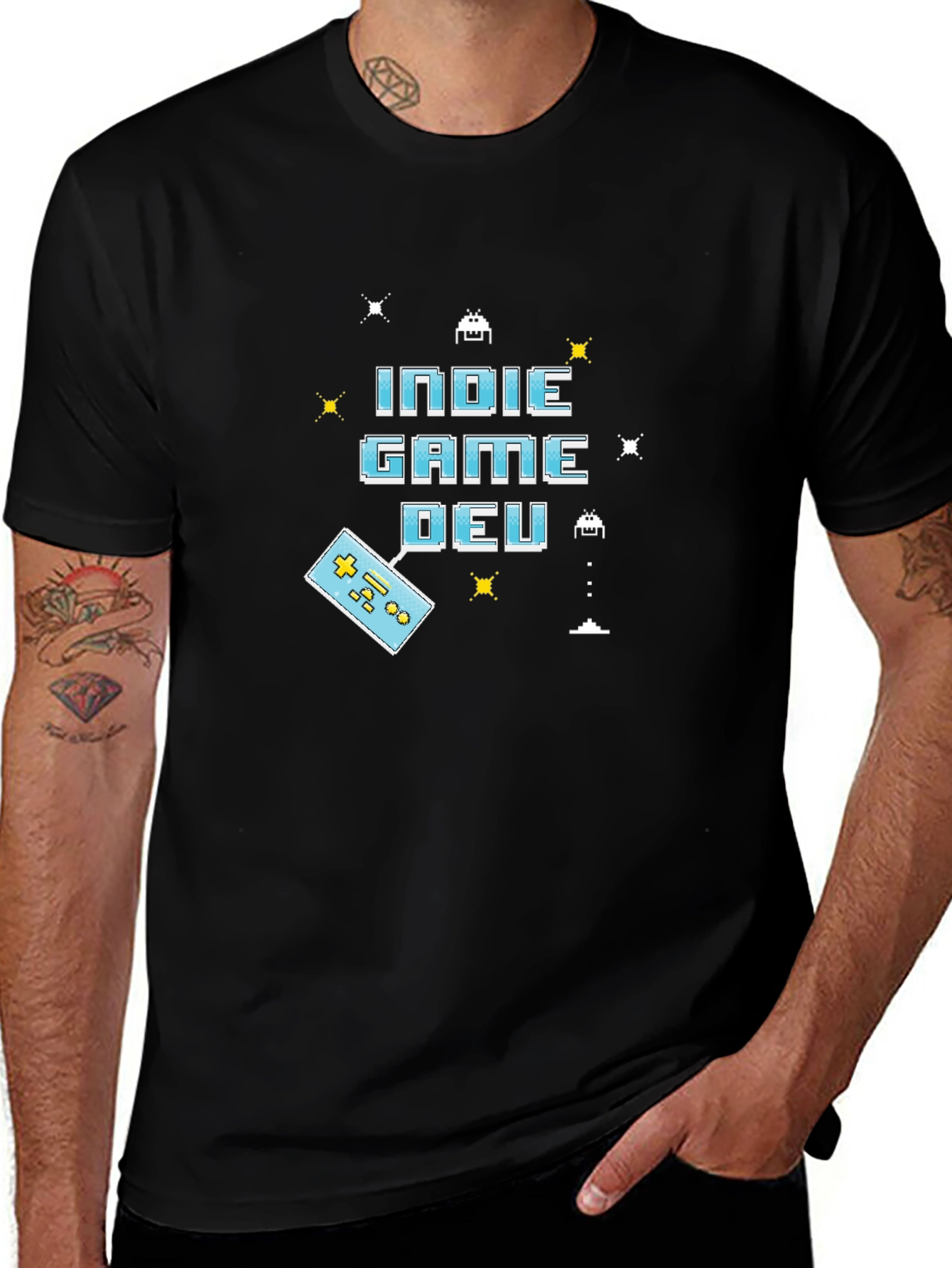 Indie Game Dev Black T-Shirt