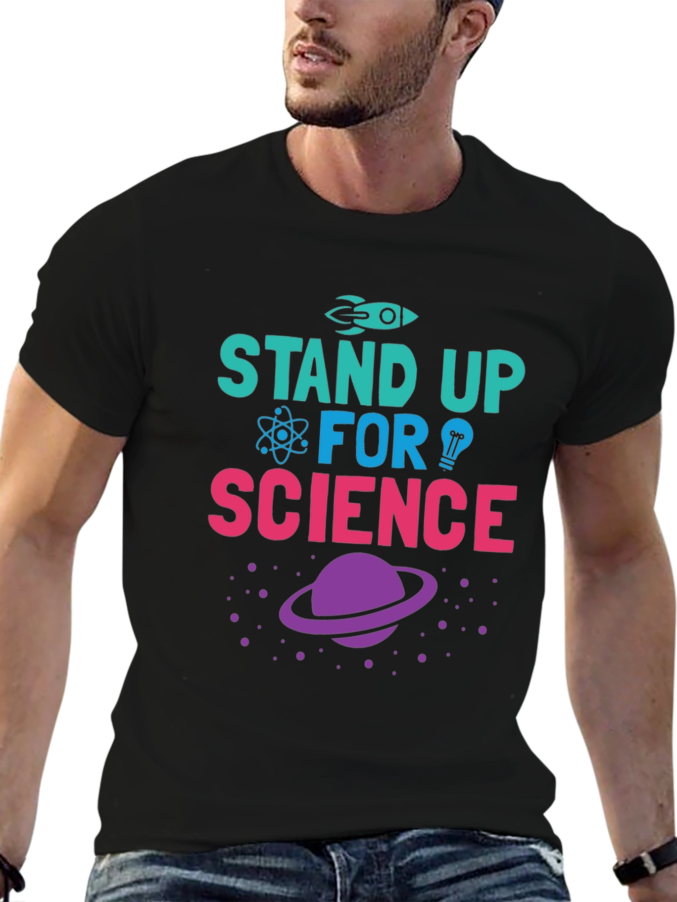 Stand Up For Science Graphic T-Shirt