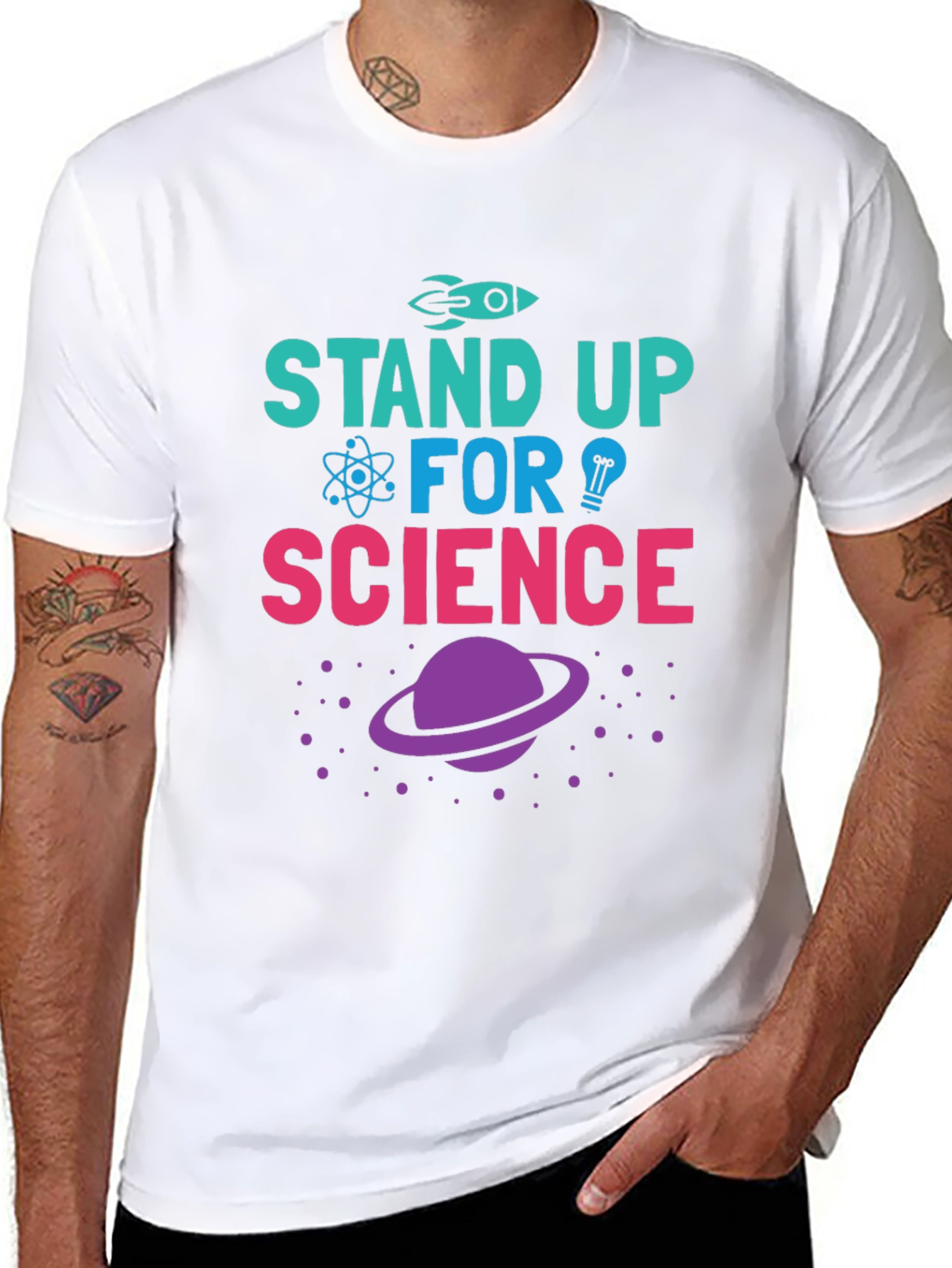 Stand Up For Science Graphic T-Shirt