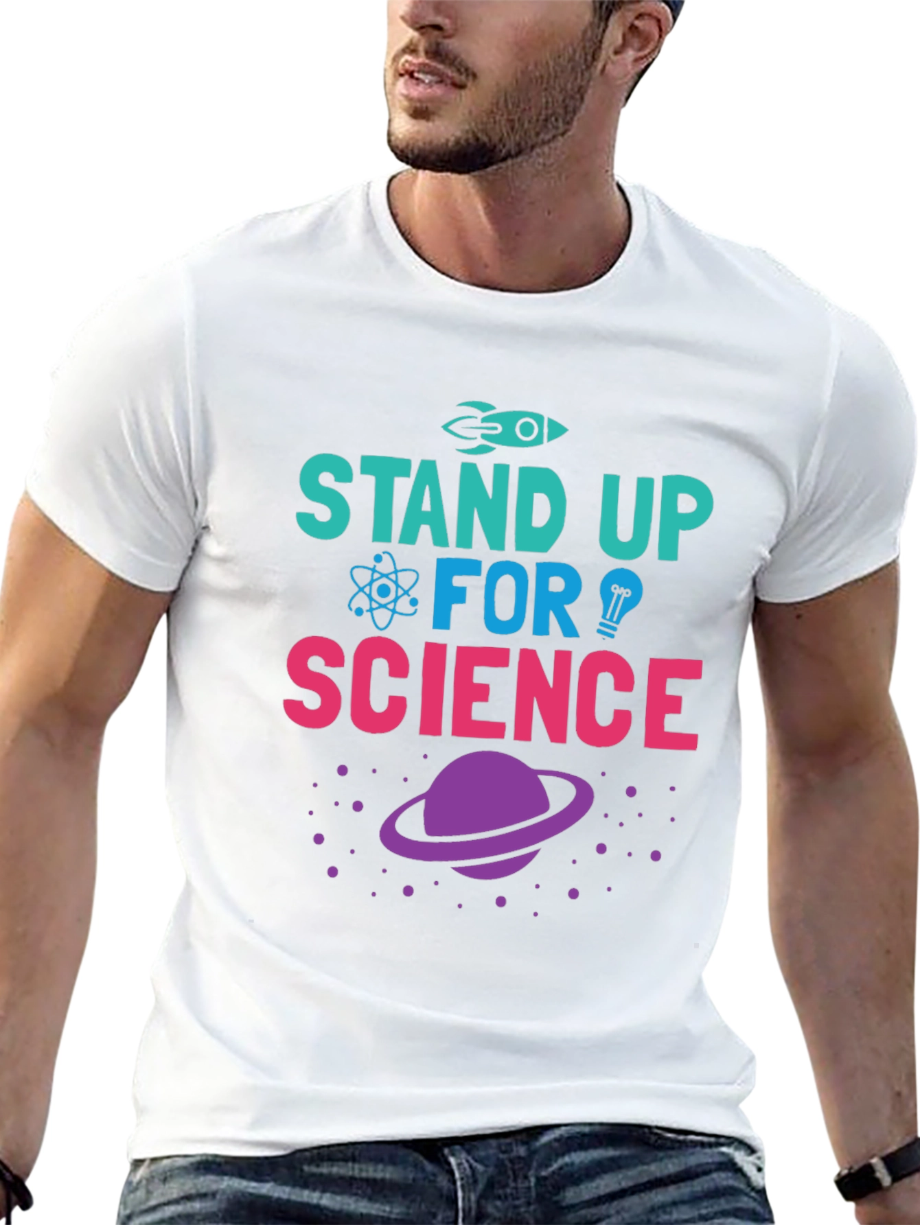 Stand Up For Science Graphic T-Shirt