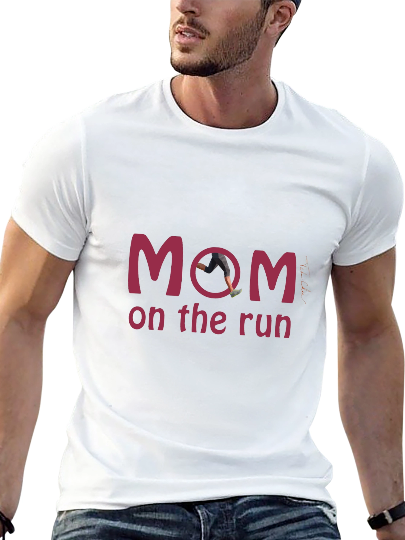 Mom on the Run Graphic Tee