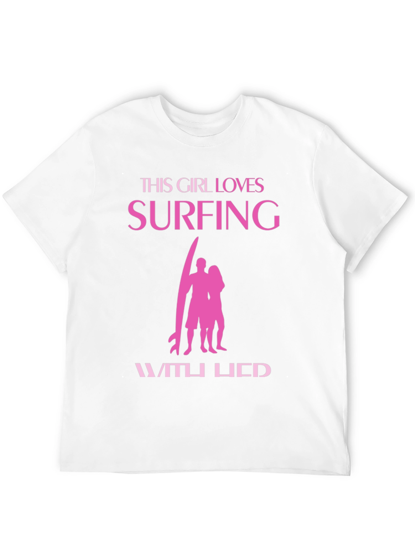 This Girl Loves Surfing Graphic Tee