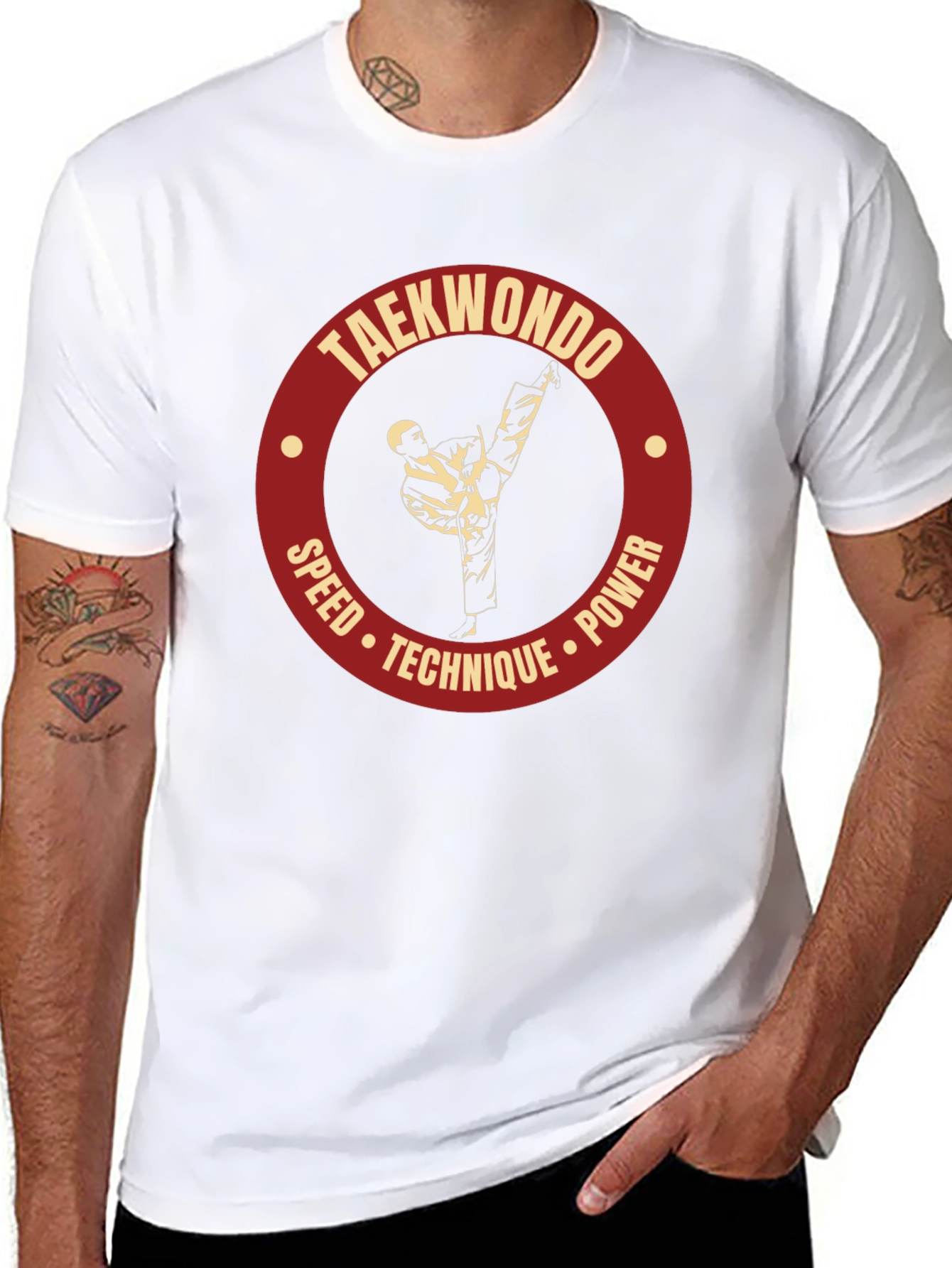 Taekwondo T-Shirt - Speed Technique Power