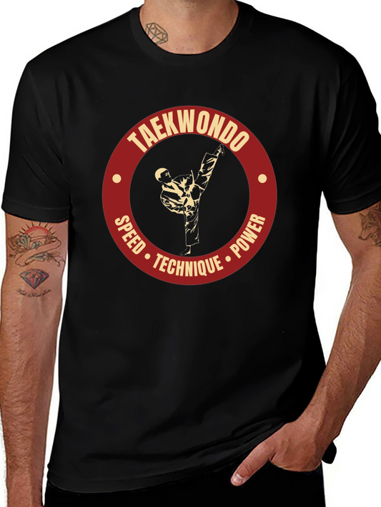 Taekwondo T-Shirt - Speed Technique Power