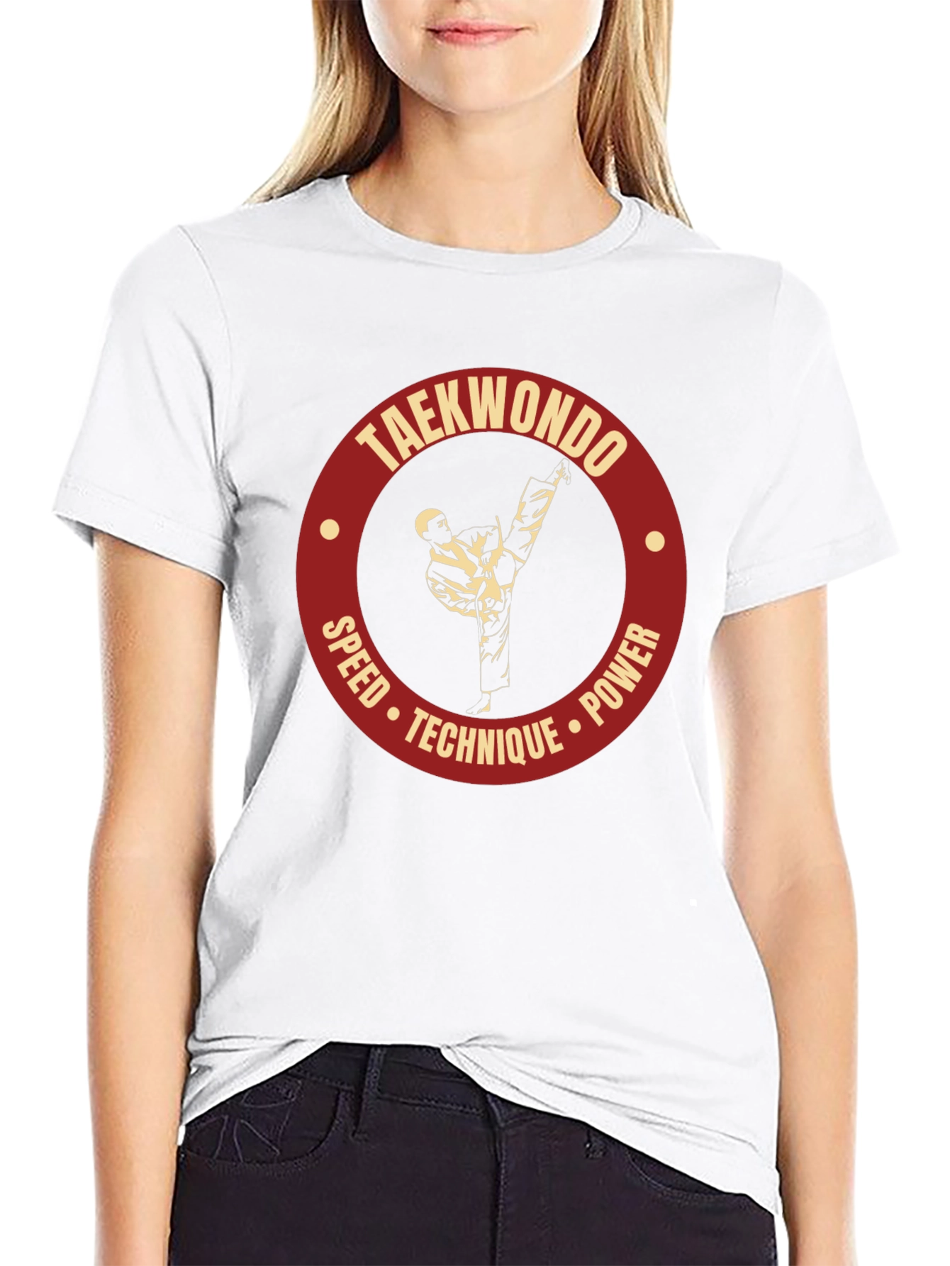Taekwondo T-Shirt - Speed Technique Power