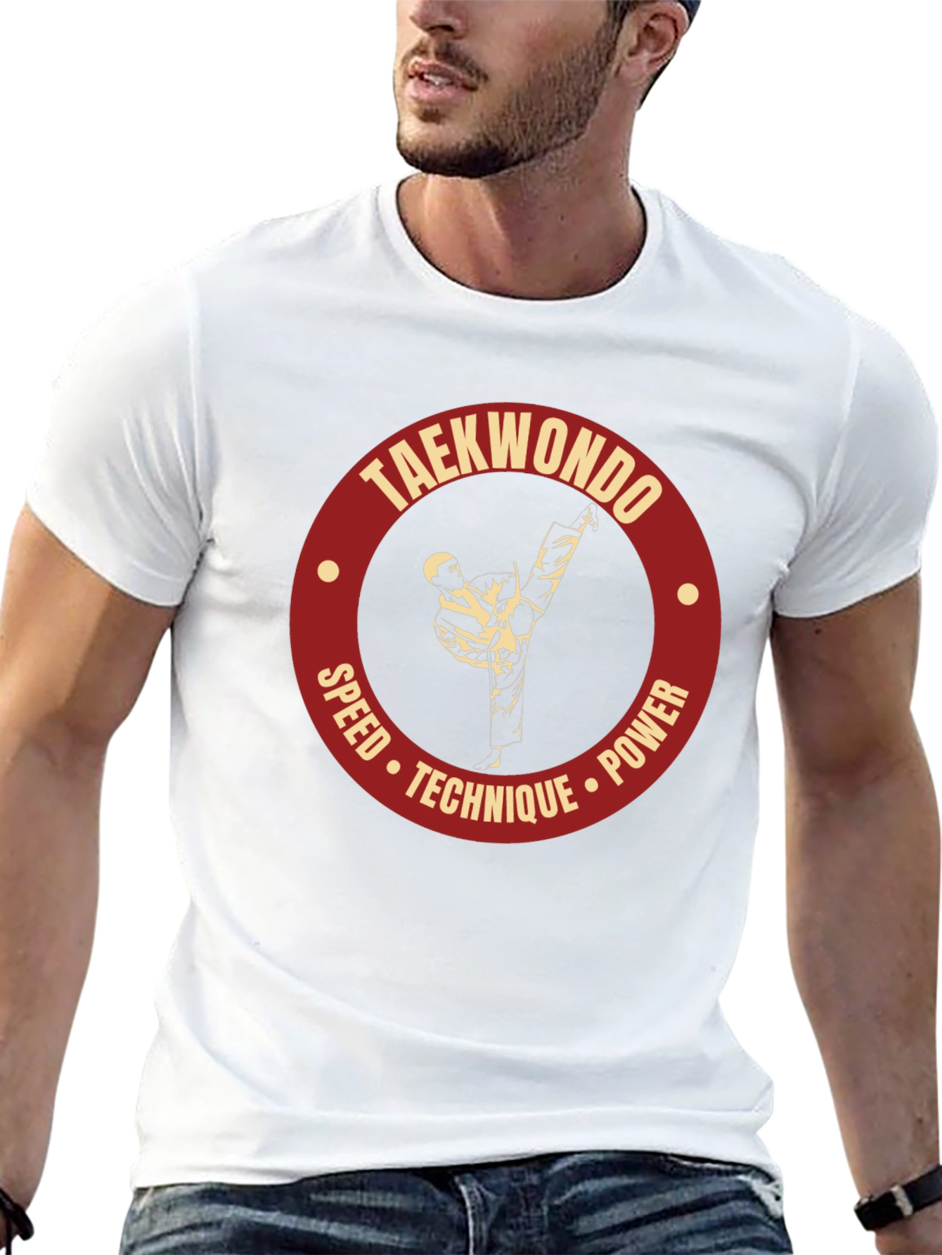 Taekwondo T-Shirt - Speed Technique Power