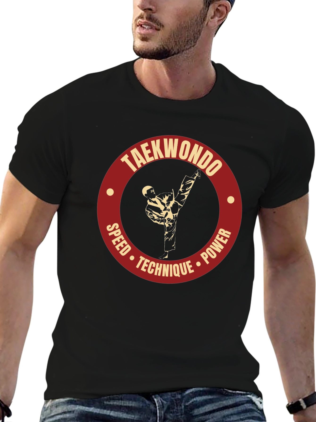 Taekwondo T-Shirt - Speed Technique Power