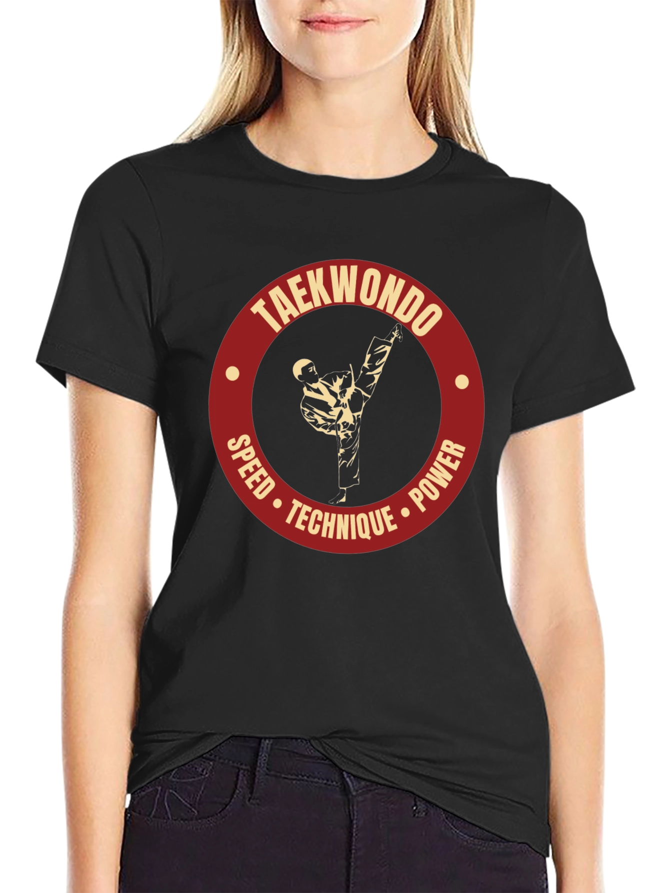 Taekwondo T-Shirt - Speed Technique Power