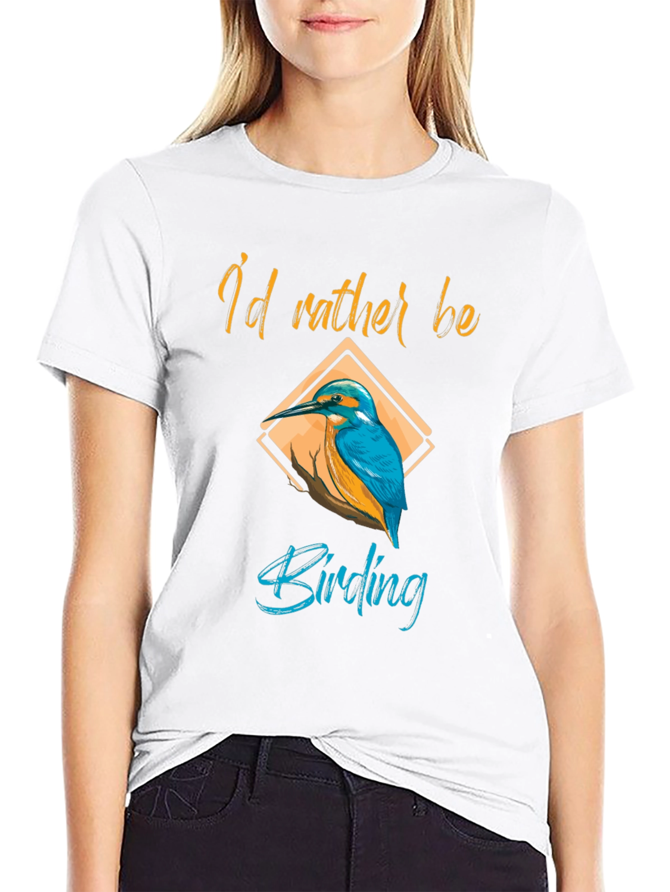 Birding T-Shirt - Id Rather Be Birding