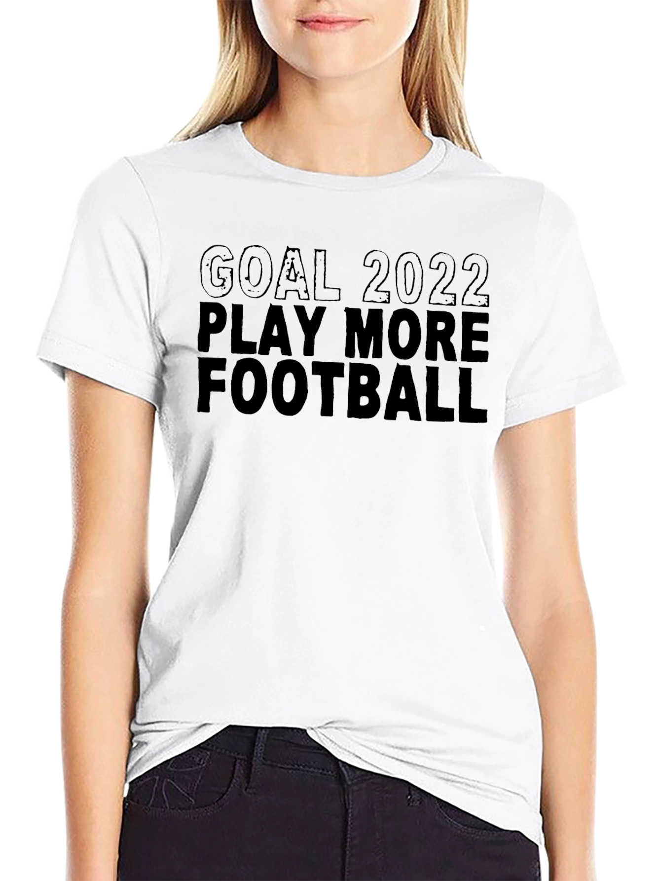Goal 2022 Football Graphic Tee