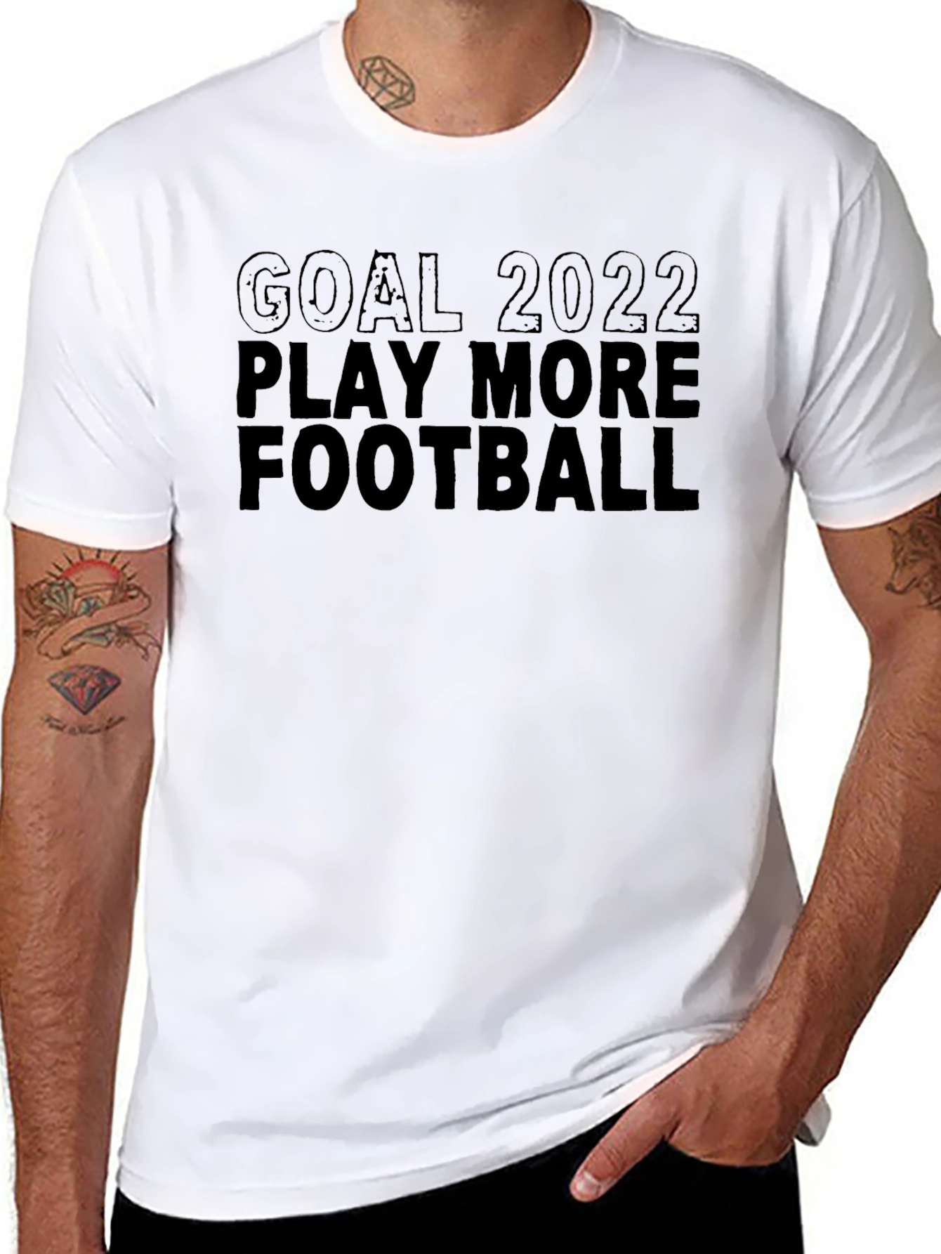 Goal 2022 Football Graphic Tee