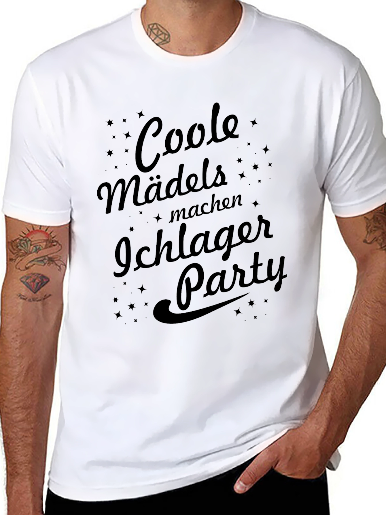Cool Madels Schlager Party Black T-Shirt