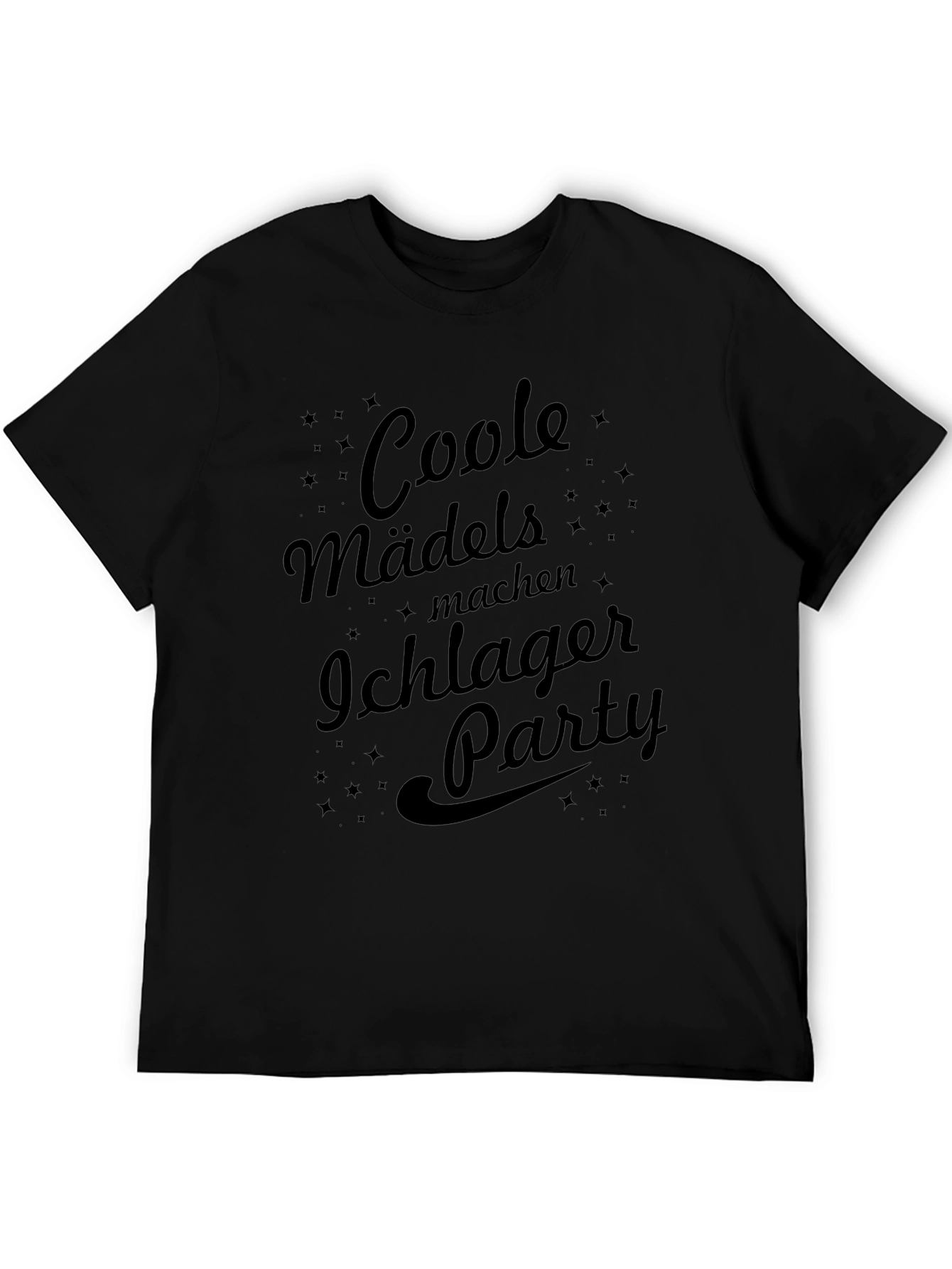 Cool Madels Schlager Party Black T-Shirt