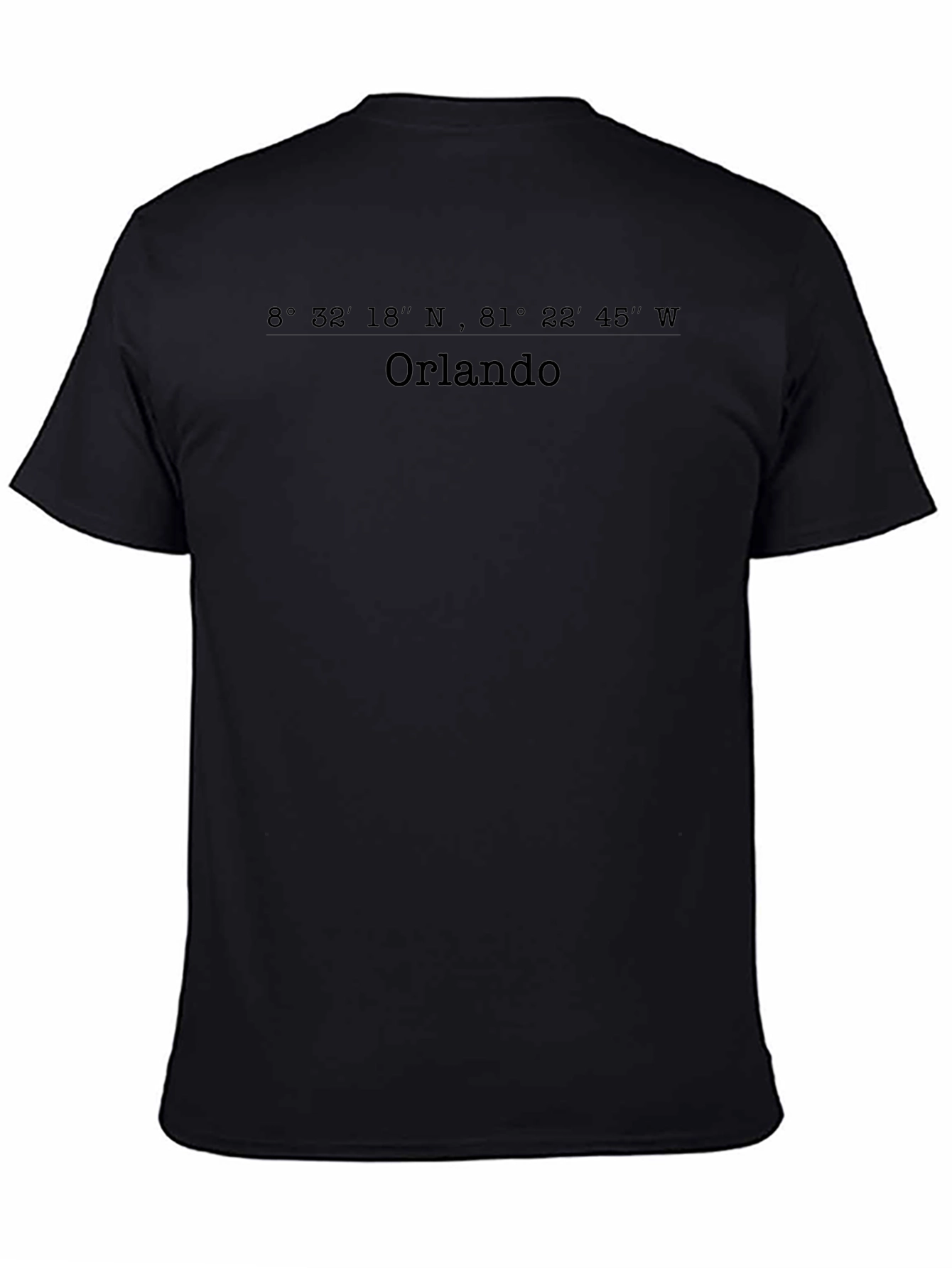 Orlando Coordinates T-Shirt - City Pride Tee
