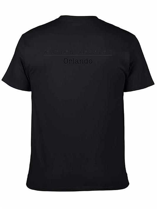 Orlando Coordinates T-Shirt - City Pride Tee