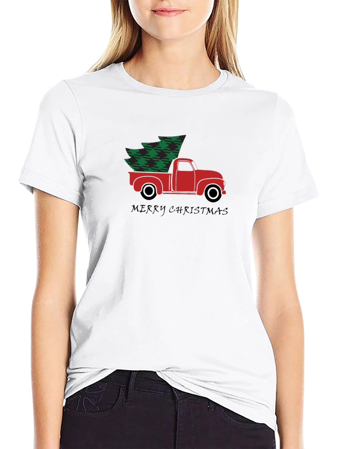Merry Christmas Truck T-Shirt