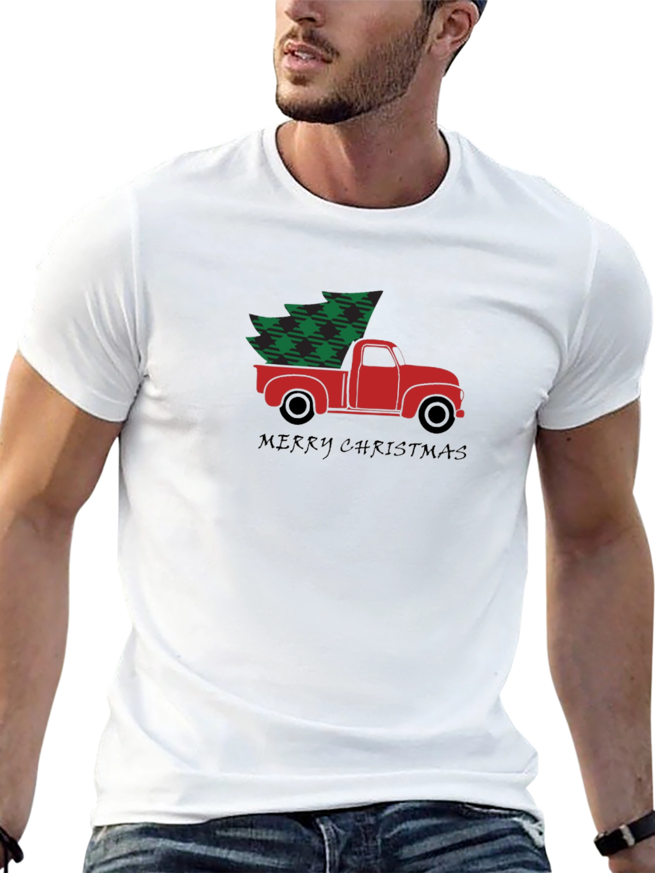 Merry Christmas Truck T-Shirt