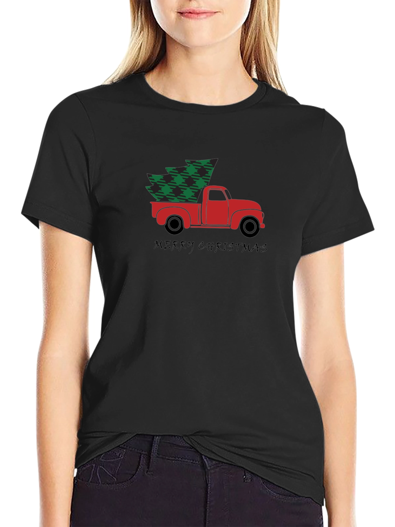 Merry Christmas Truck T-Shirt