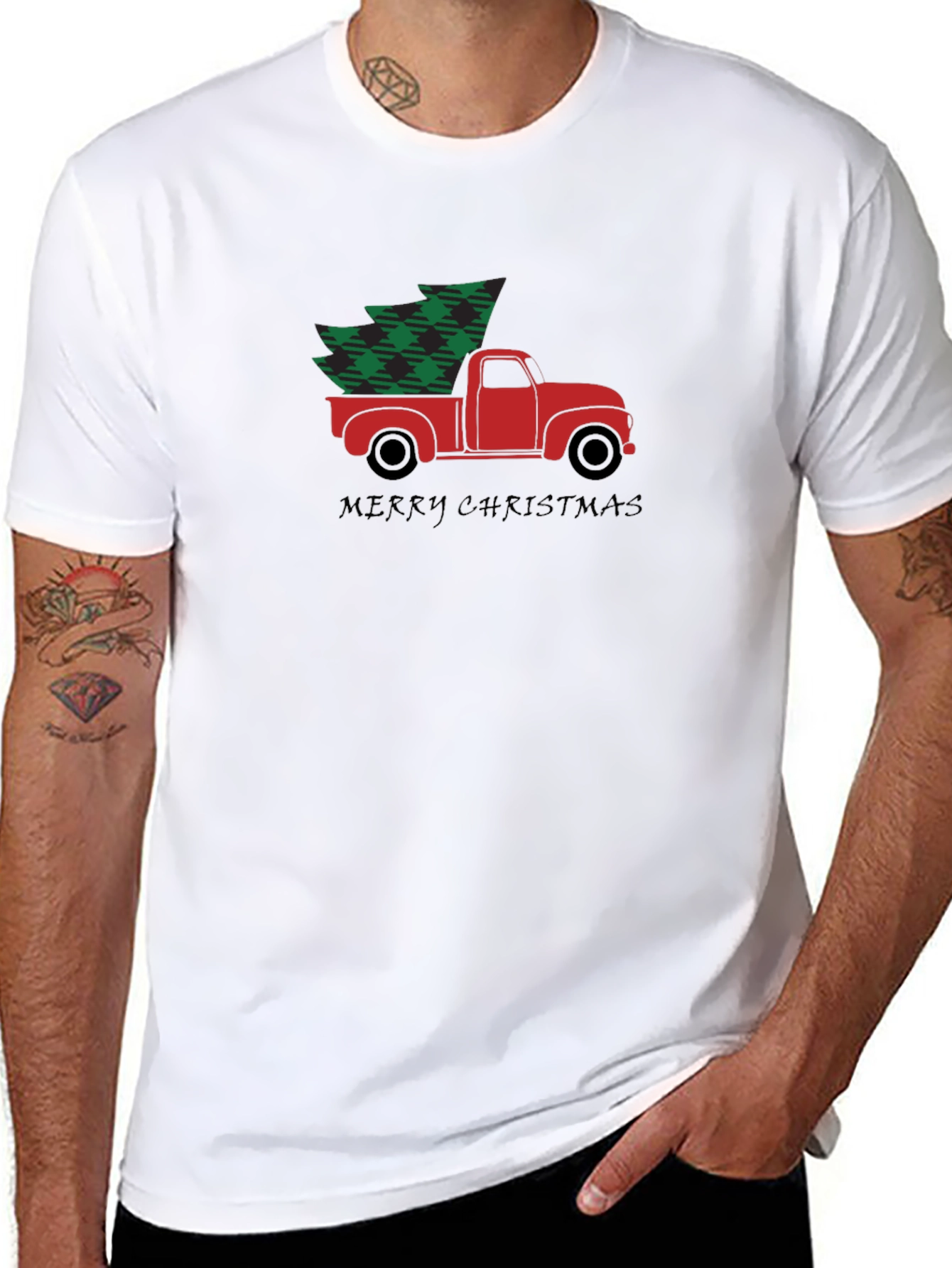 Merry Christmas Truck T-Shirt