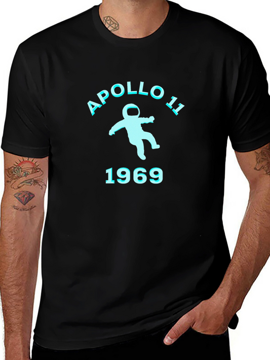 Apollo 11 1969 Graphic T-Shirt - Space Exploration Tee