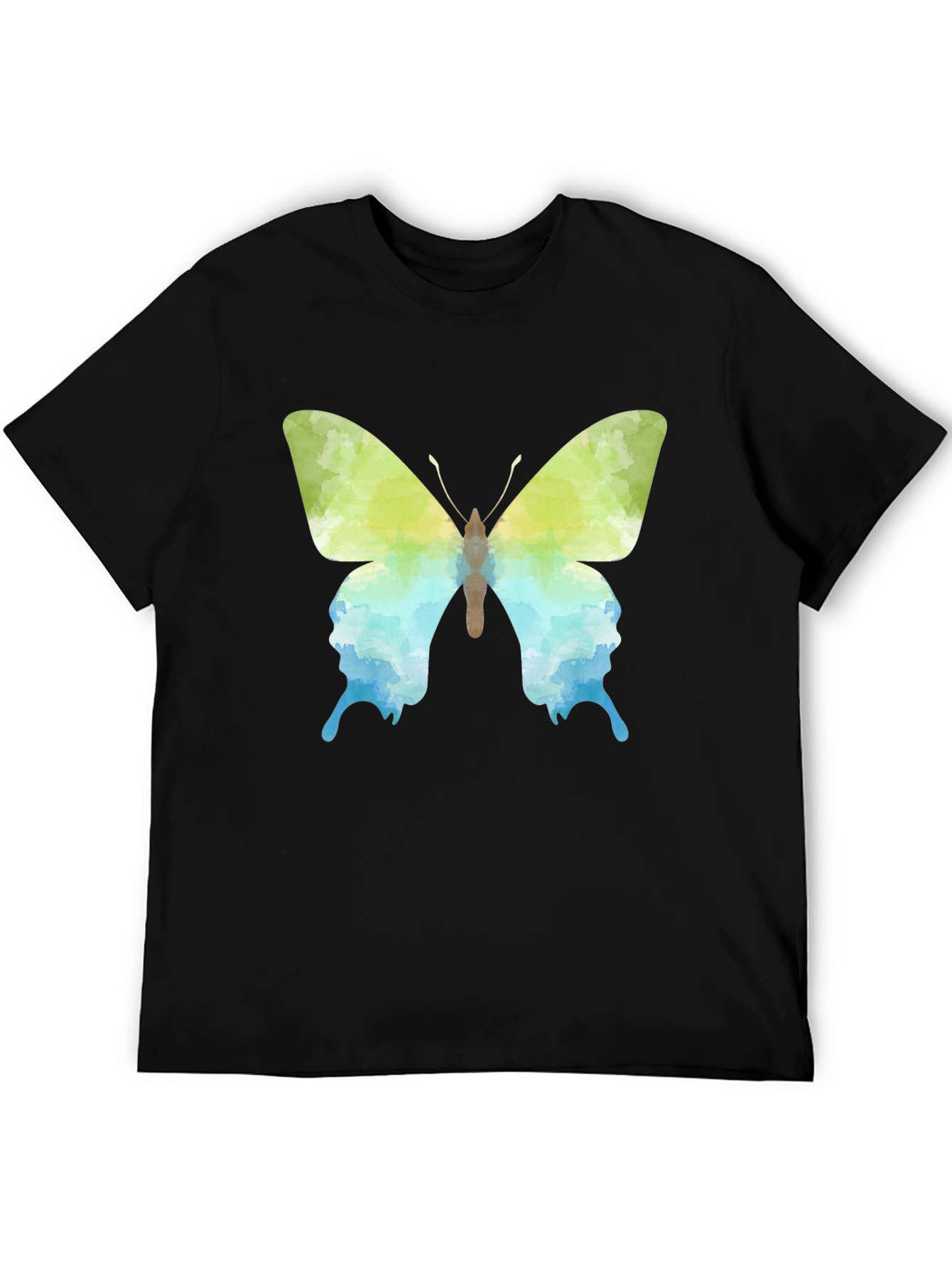 Watercolor Butterfly Graphic T-Shirt
