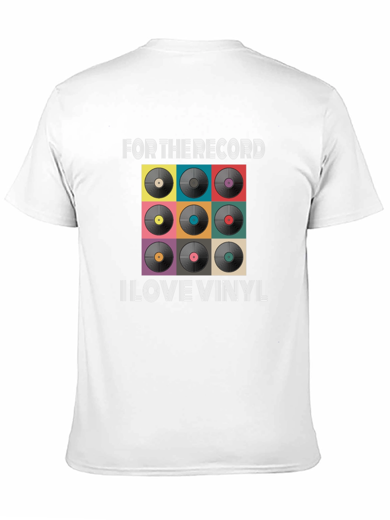 I Love Vinyl Record T-Shirt