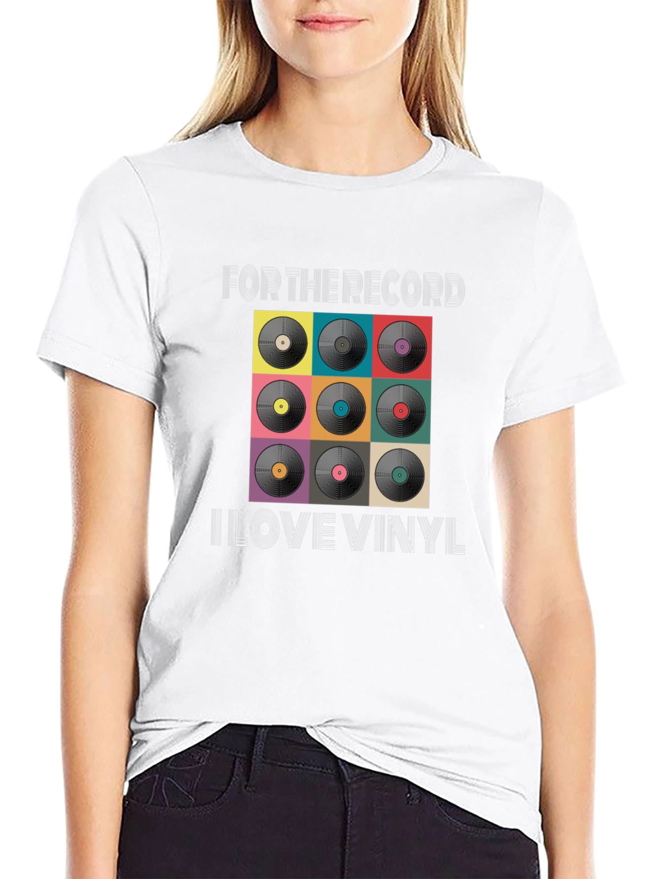 I Love Vinyl Record T-Shirt
