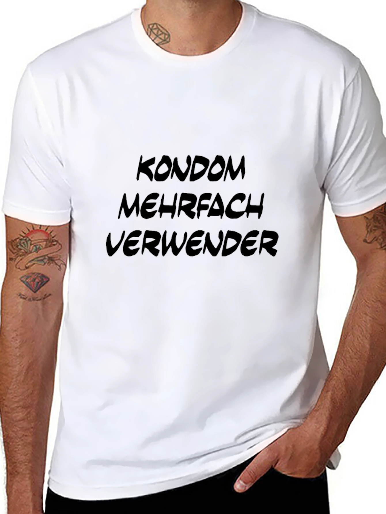 Kondom Mehrfach Verwender T-Shirt