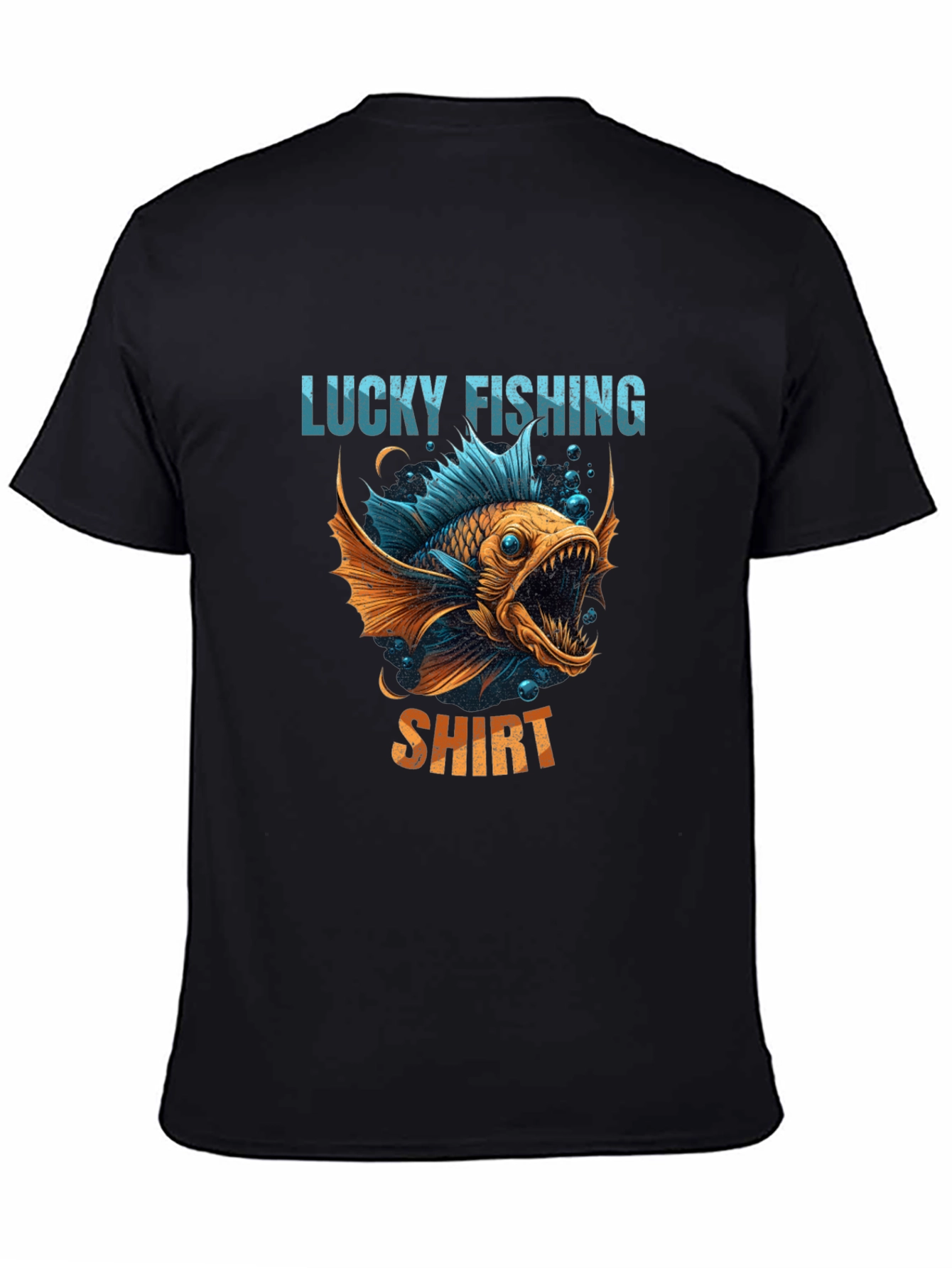 Lucky Fishing Shirt - Graphic Tee