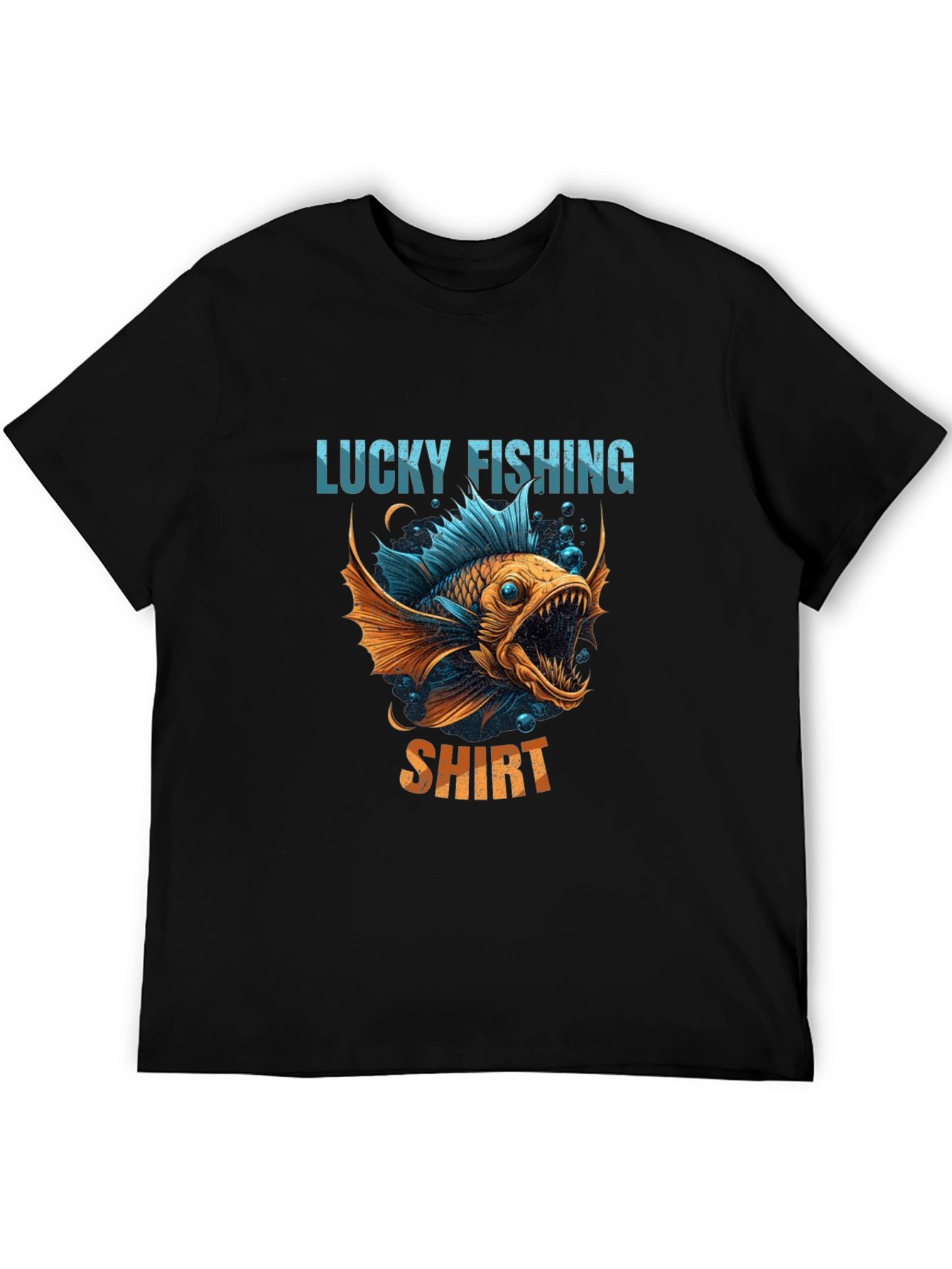 Lucky Fishing Shirt - Graphic Tee