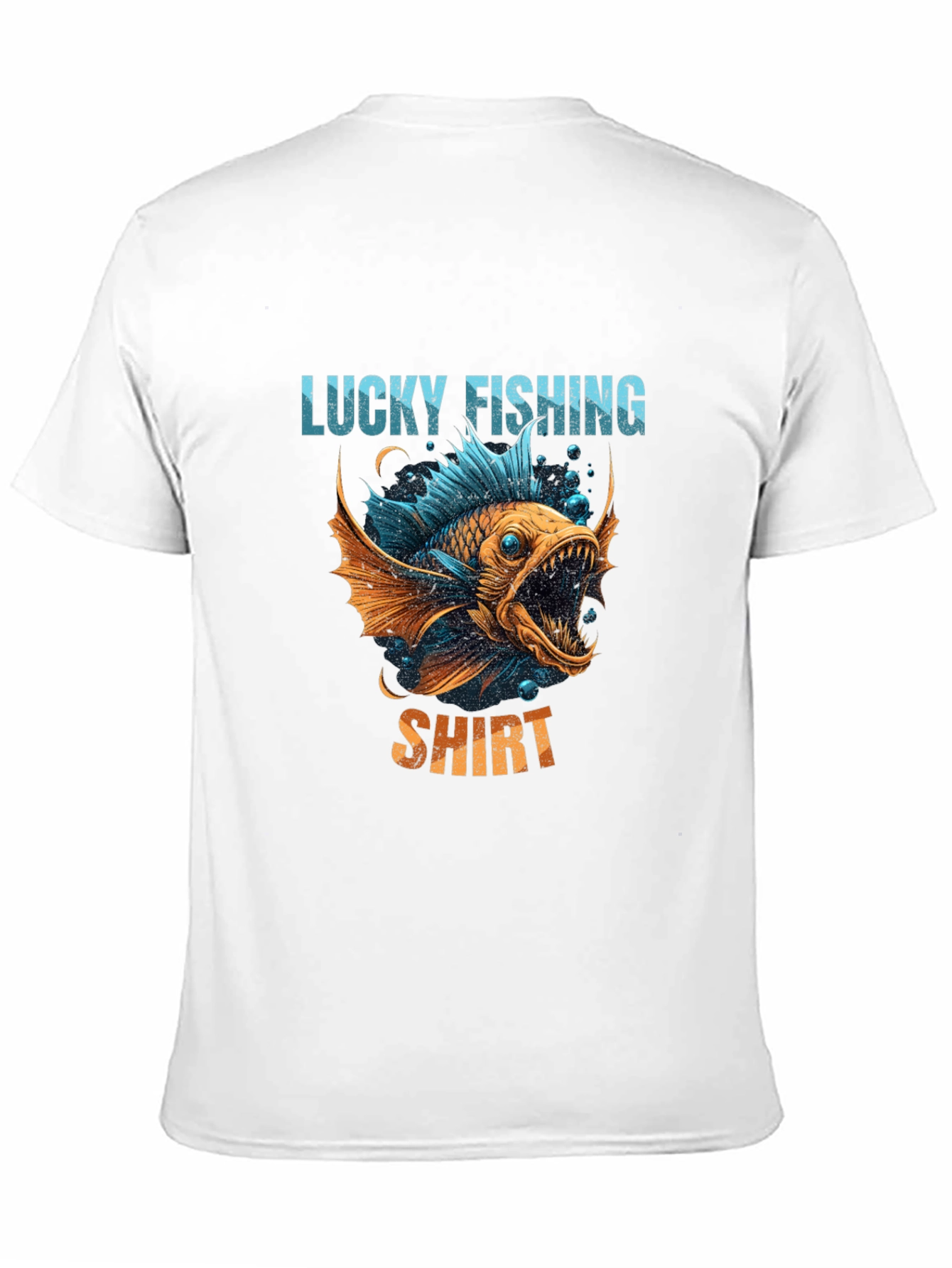 Lucky Fishing Shirt - Graphic Tee