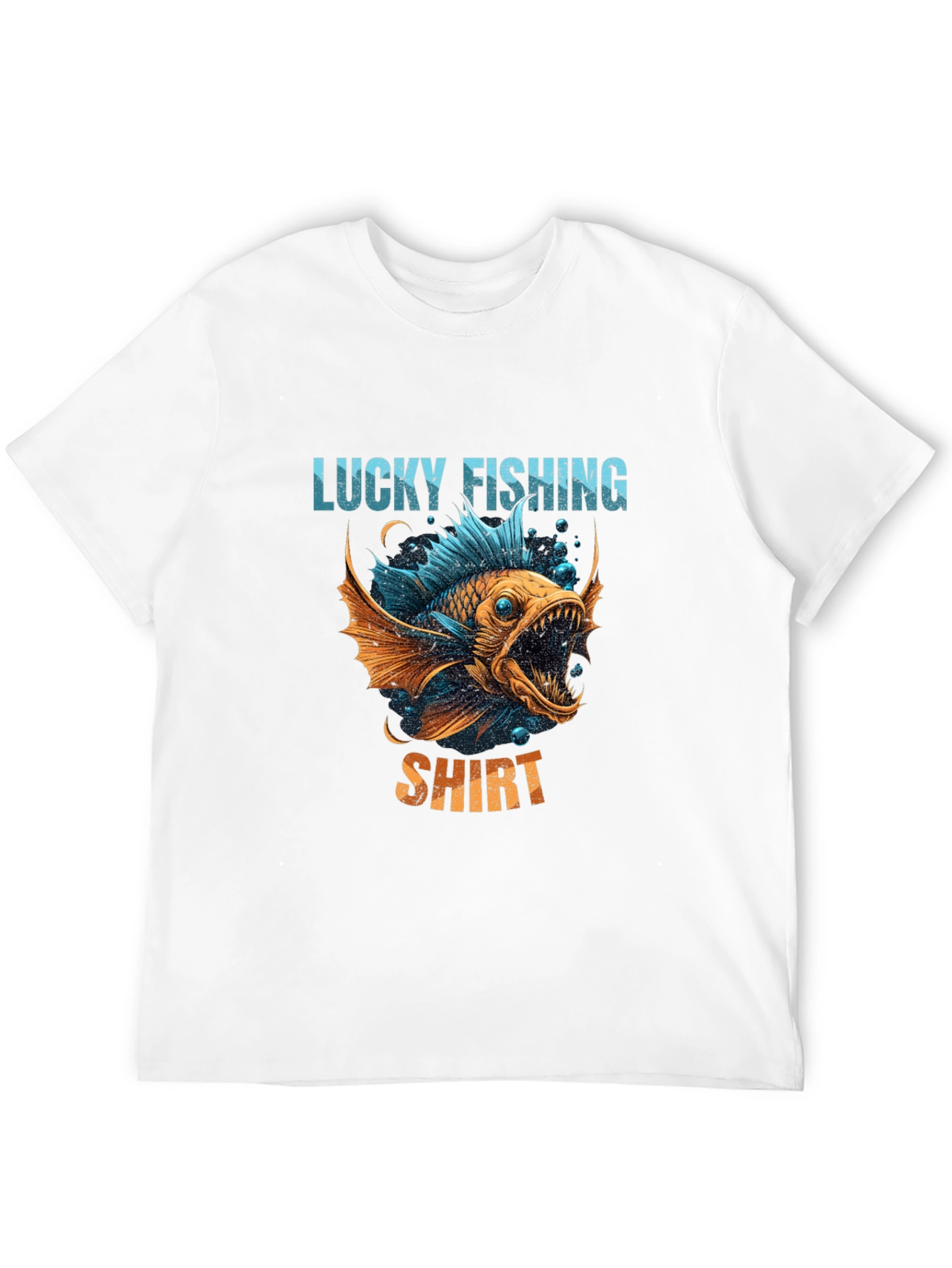 Lucky Fishing Shirt - Graphic Tee