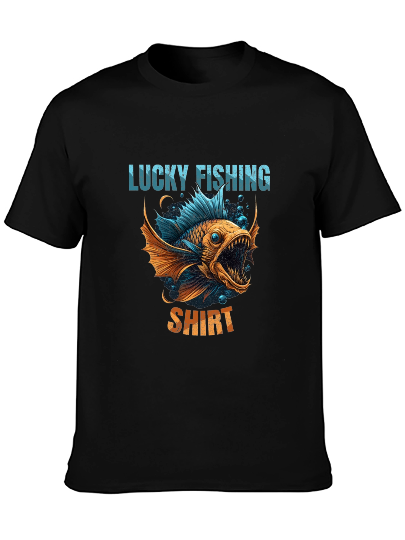 Lucky Fishing Shirt - Graphic Tee