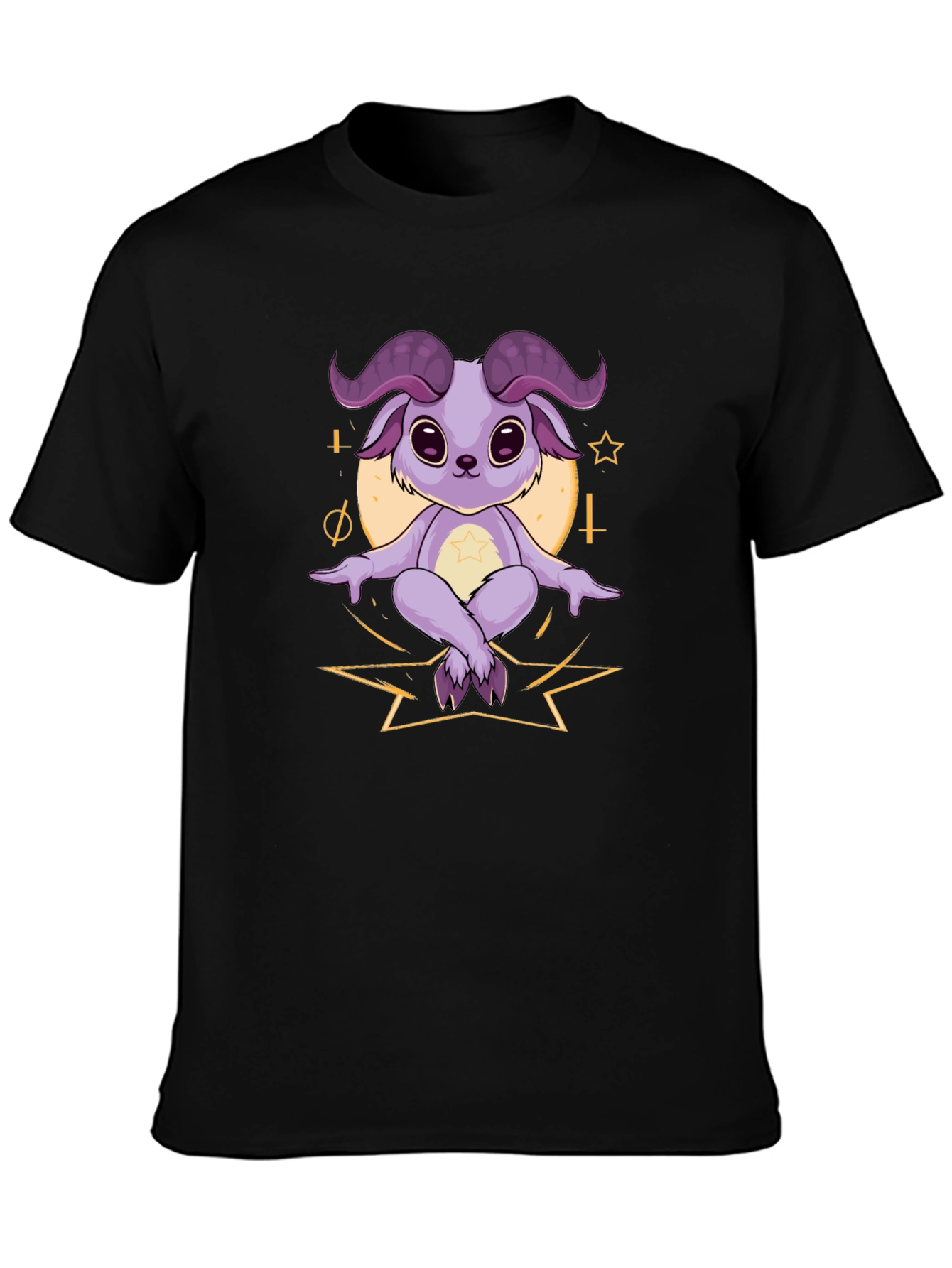 Mystical Goat Tee - Cute & Unique Design