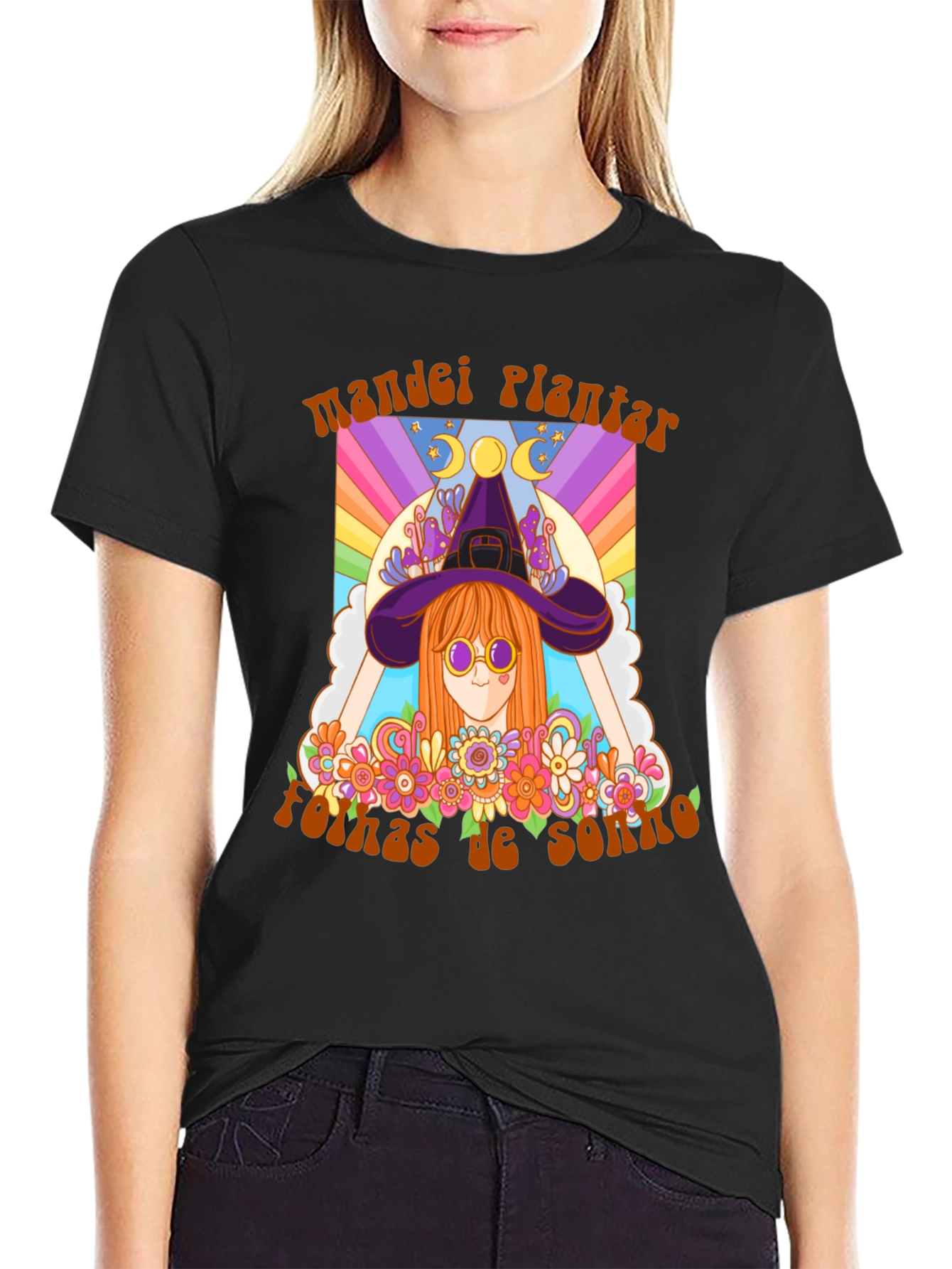 Psychedelic Witch Graphic Tee