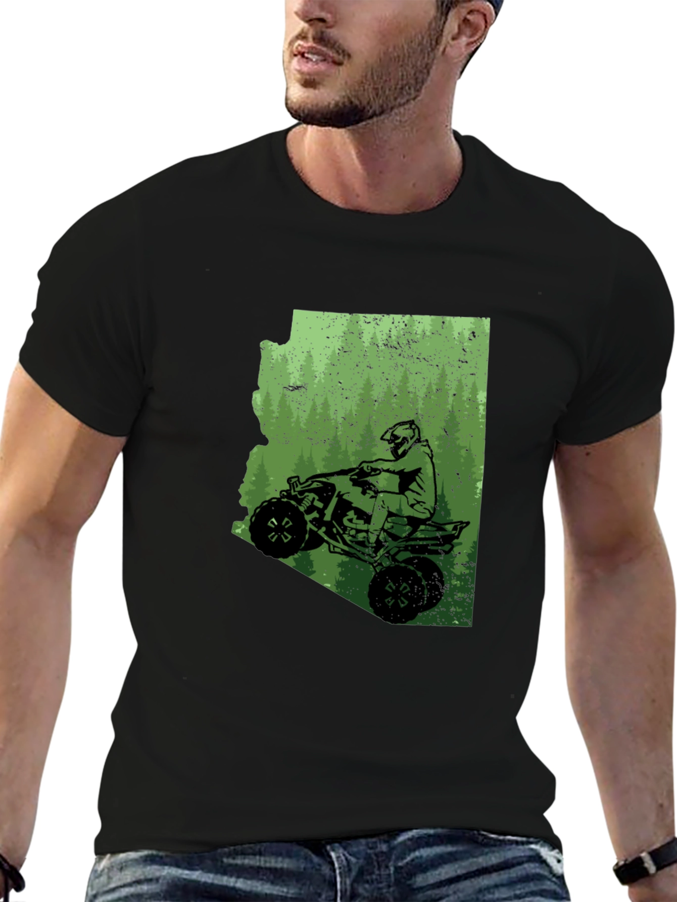 Arizona ATV Ride T-Shirt - Black Graphic Tee
