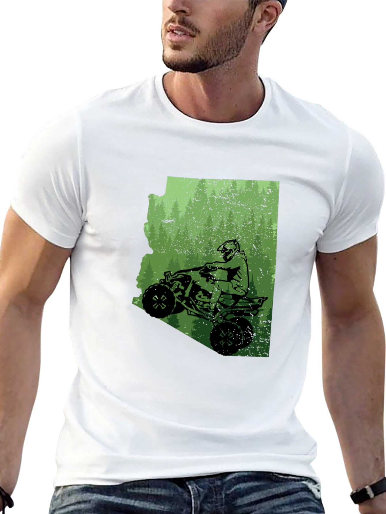 Arizona ATV Ride T-Shirt - Black Graphic Tee