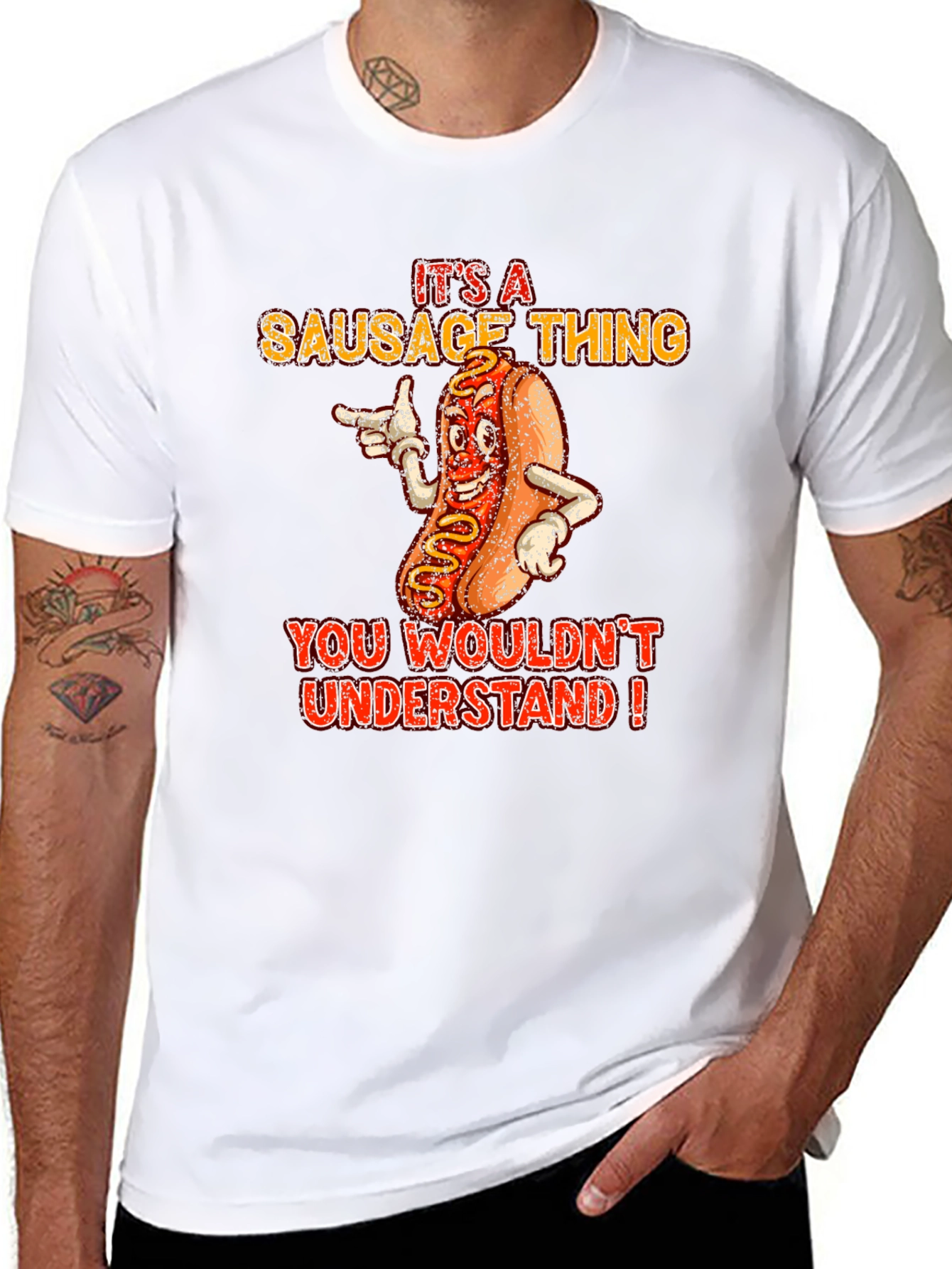 Its A Sausage Thing Funny Graphic T-Shirt