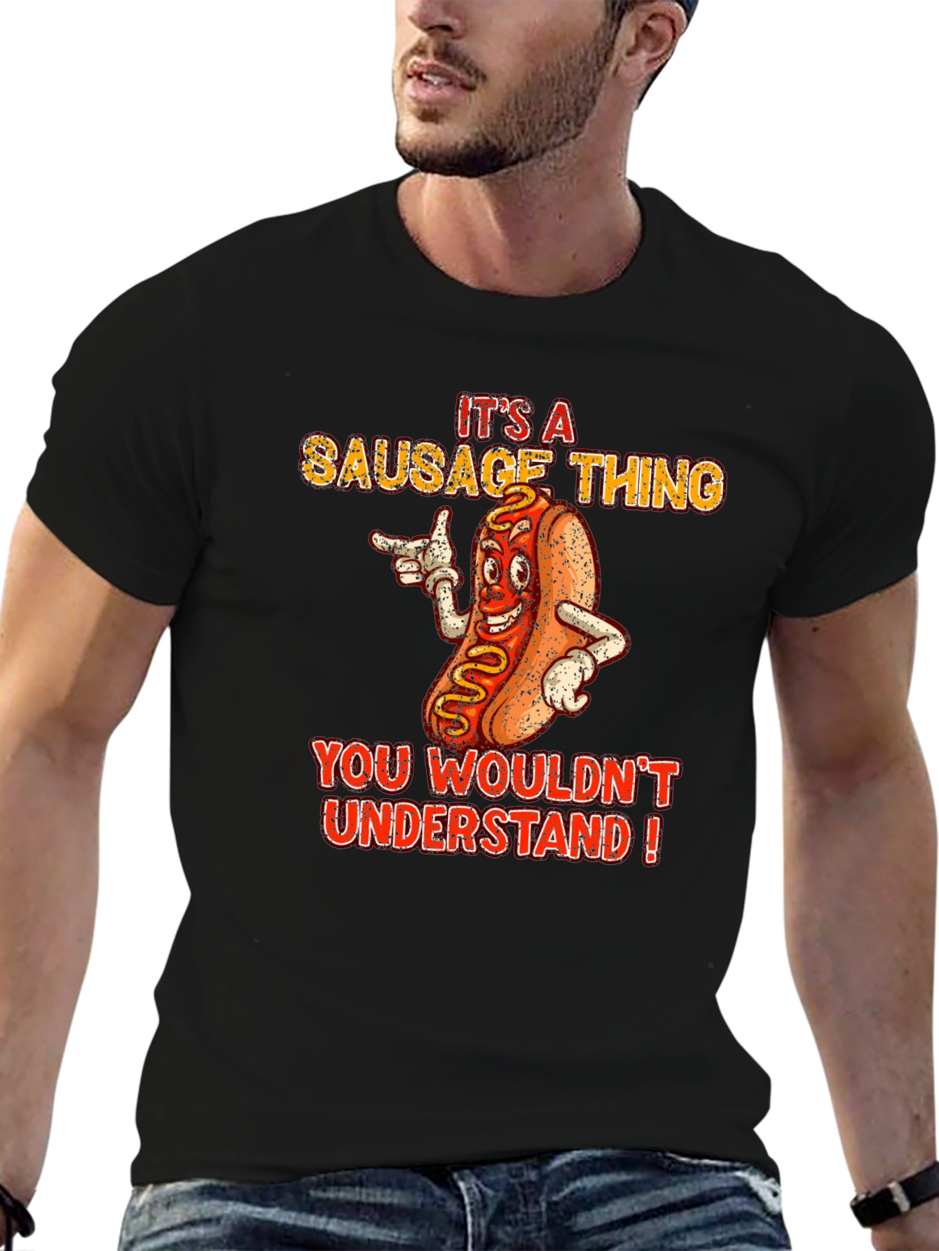 Its A Sausage Thing Funny Graphic T-Shirt