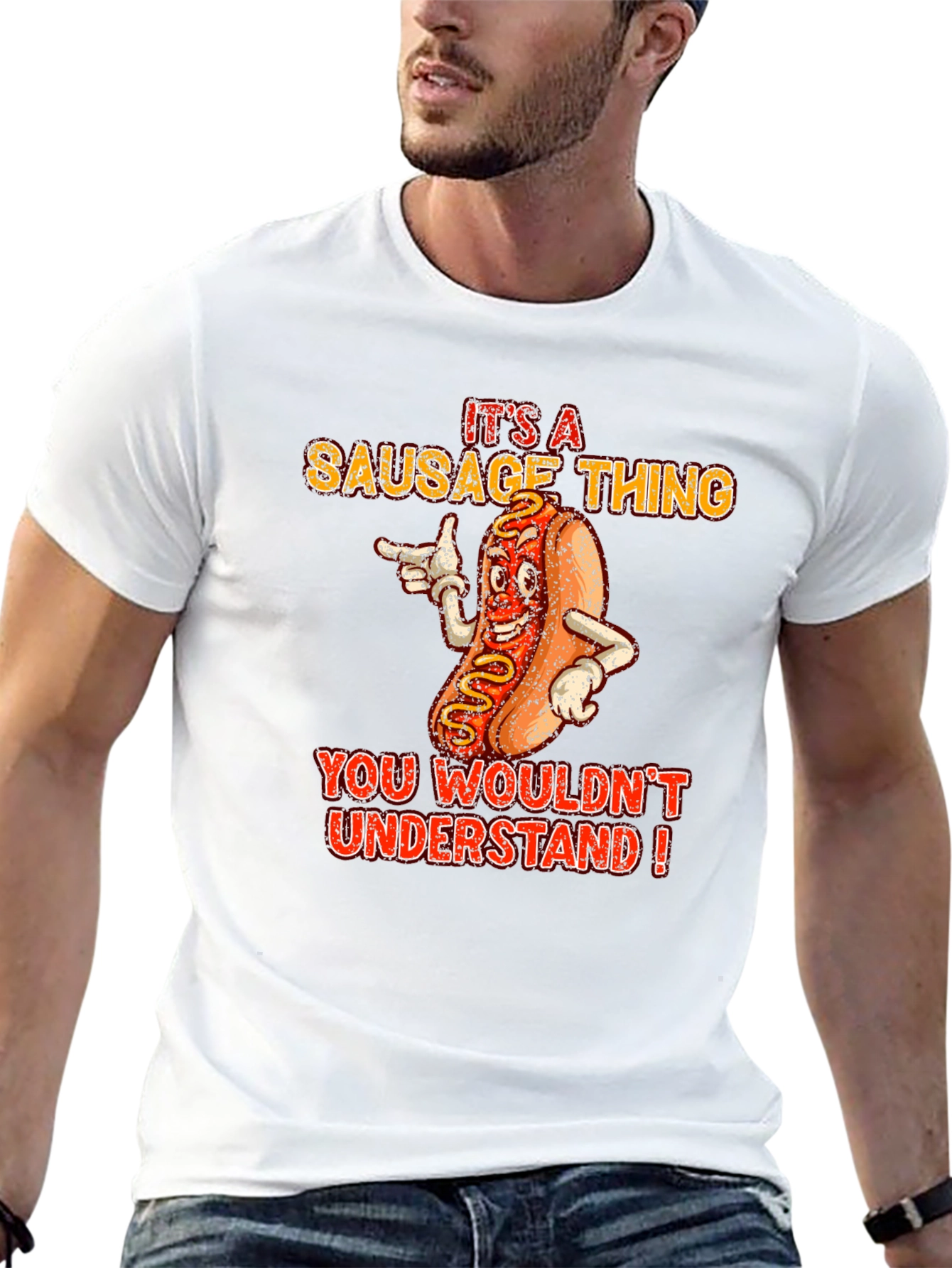 Its A Sausage Thing Funny Graphic T-Shirt