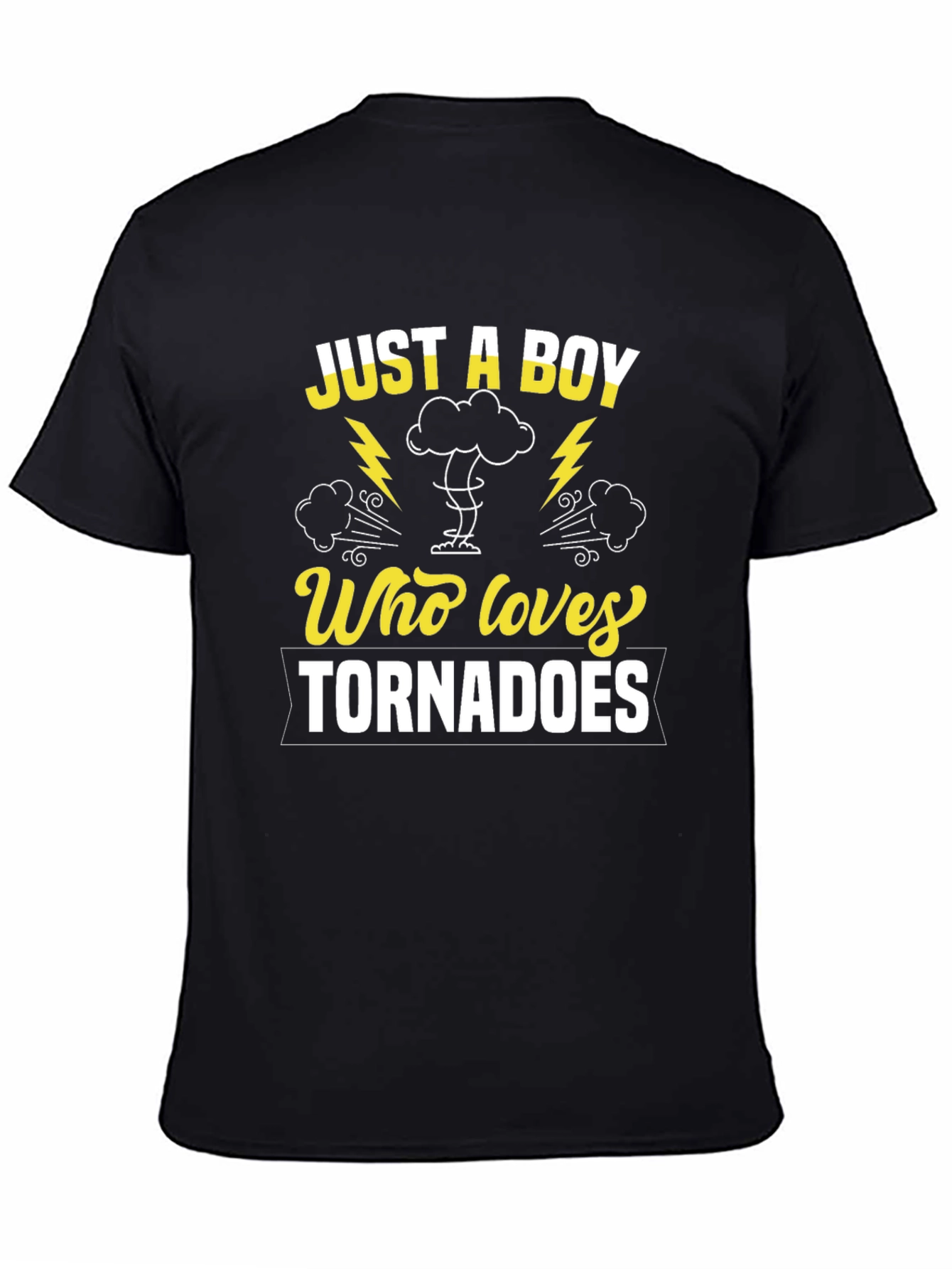 Just a Boy Who Loves Tornadoes T-Shirt