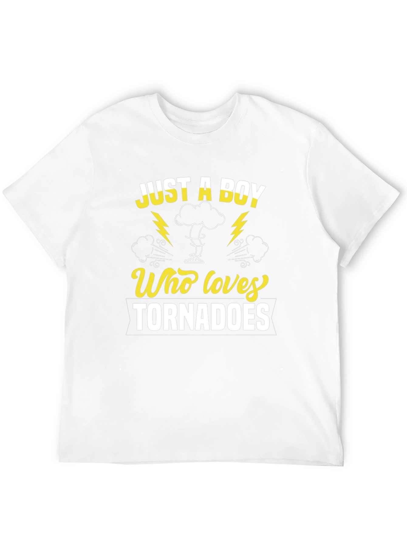 Just a Boy Who Loves Tornadoes T-Shirt