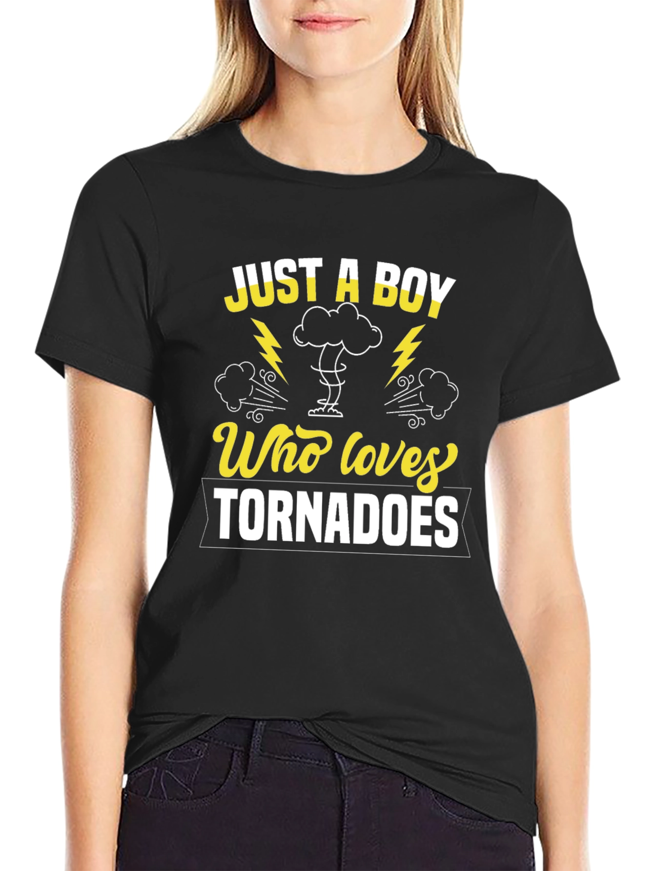 Just a Boy Who Loves Tornadoes T-Shirt