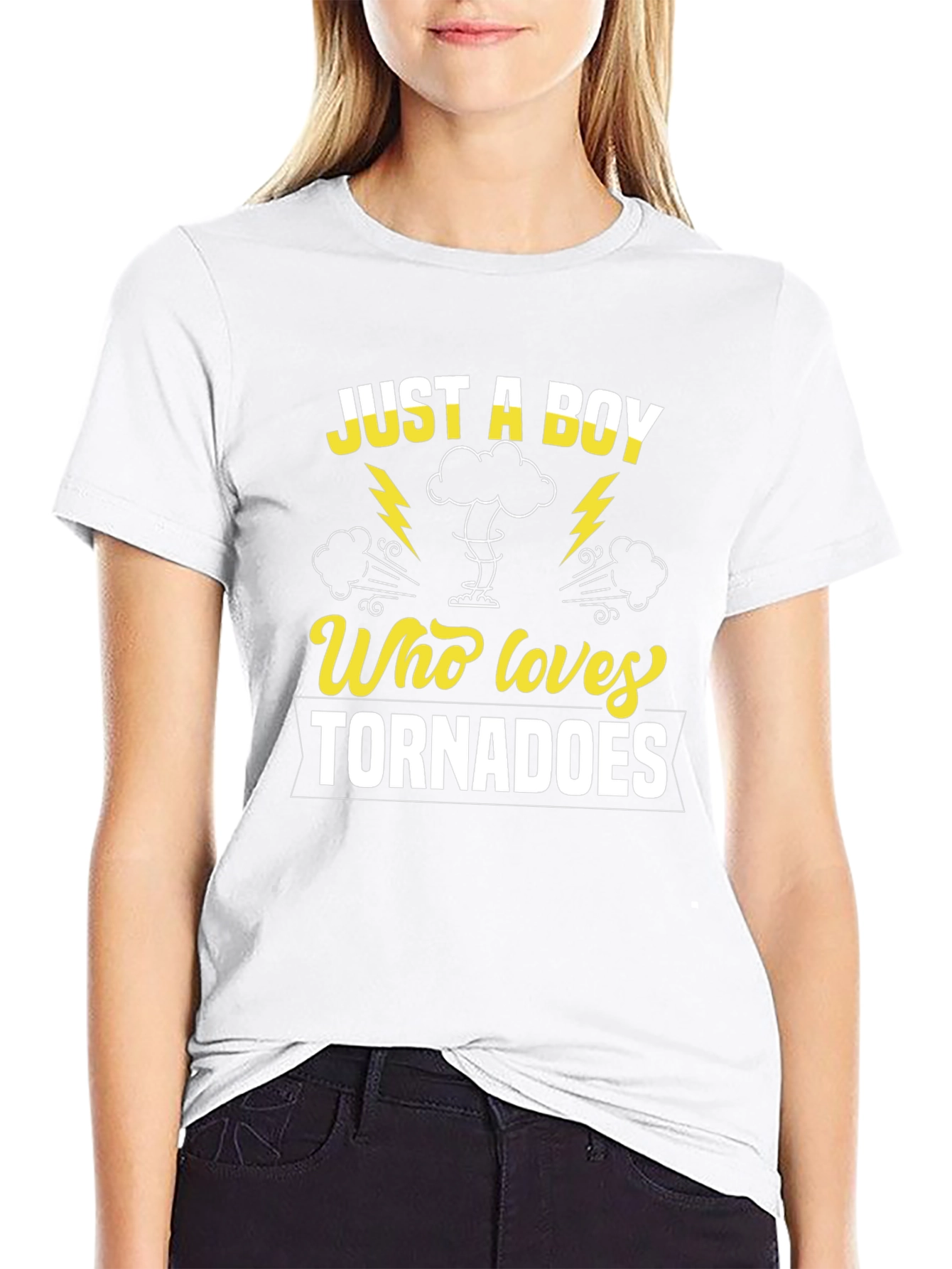 Just a Boy Who Loves Tornadoes T-Shirt