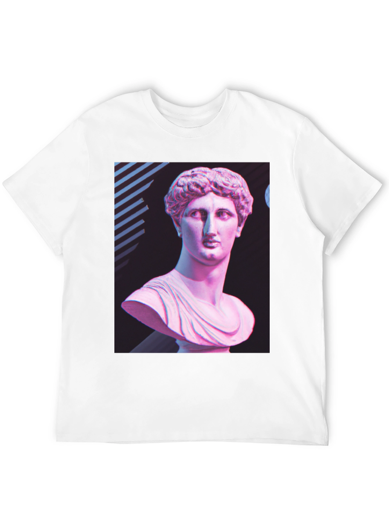 Classical Bust Graphic Tee - Black