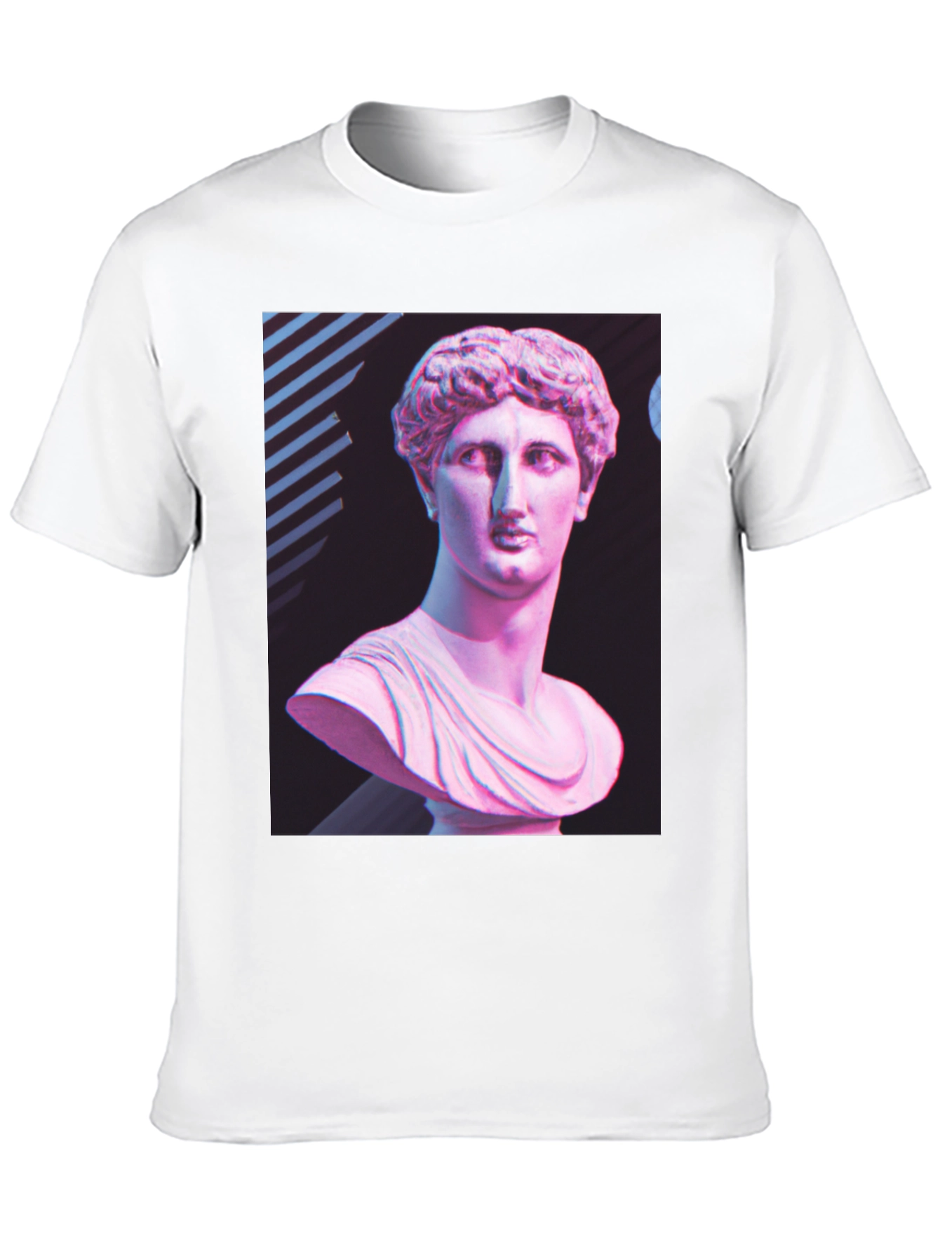 Classical Bust Graphic Tee - Black