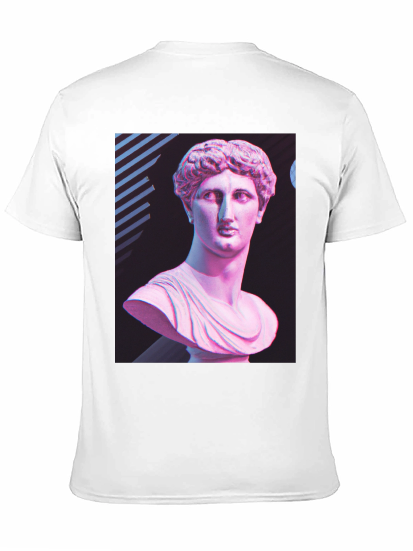 Classical Bust Graphic Tee - Black