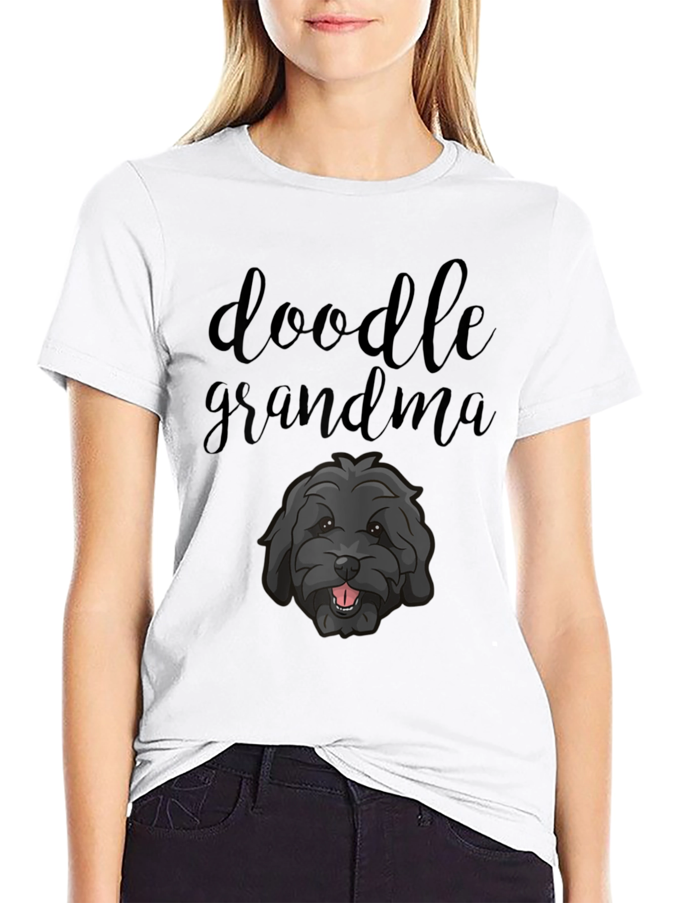 Doodle Grandma T-Shirt - Dog Lover Tee